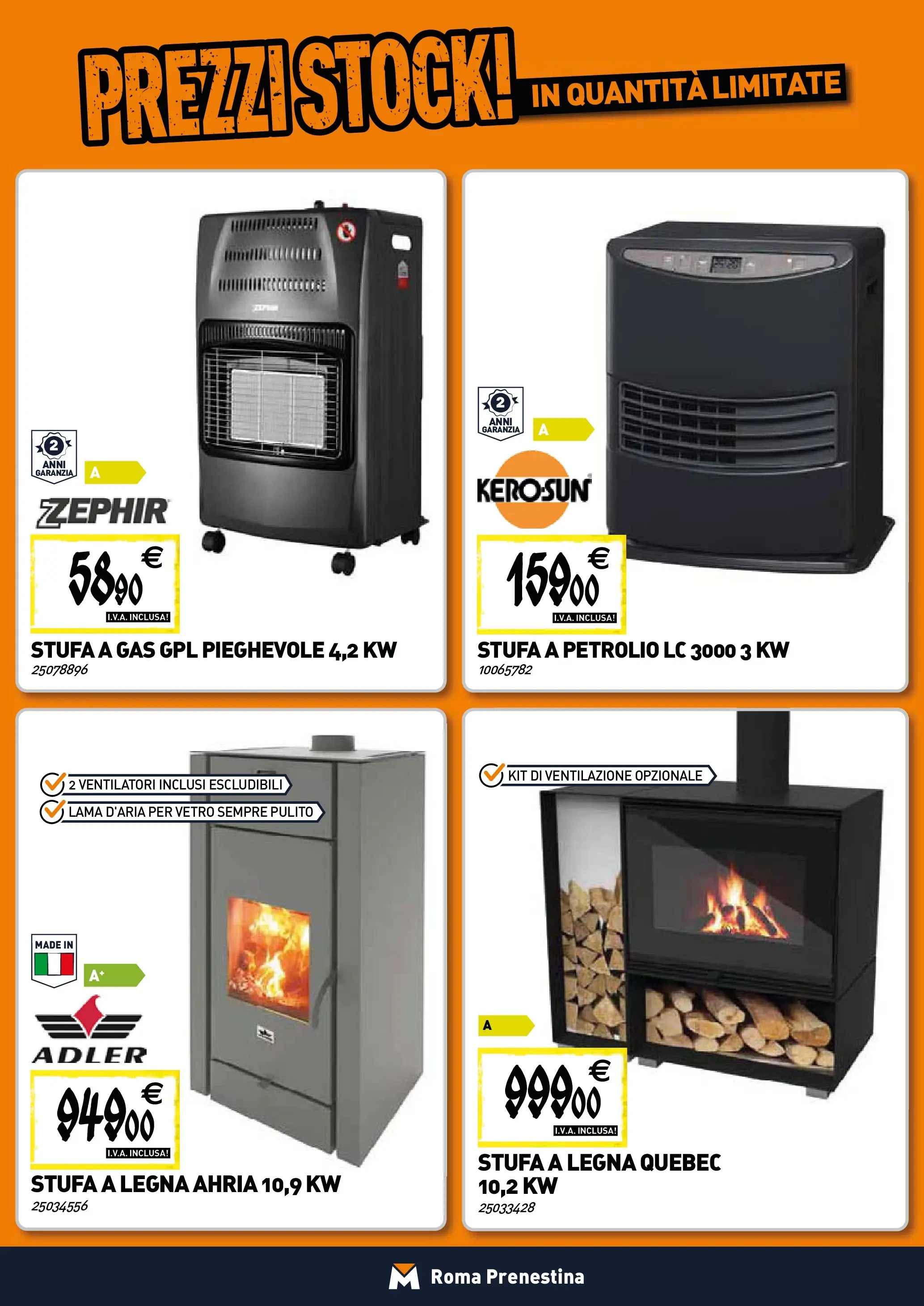Nuovo TECNOMAT Roma catalogo dal 22/01/2026 > offerte anteprima 🛍️ | Pagina: 9 | Prodotti: Stufa a legna, Stufa, Stufa a gas