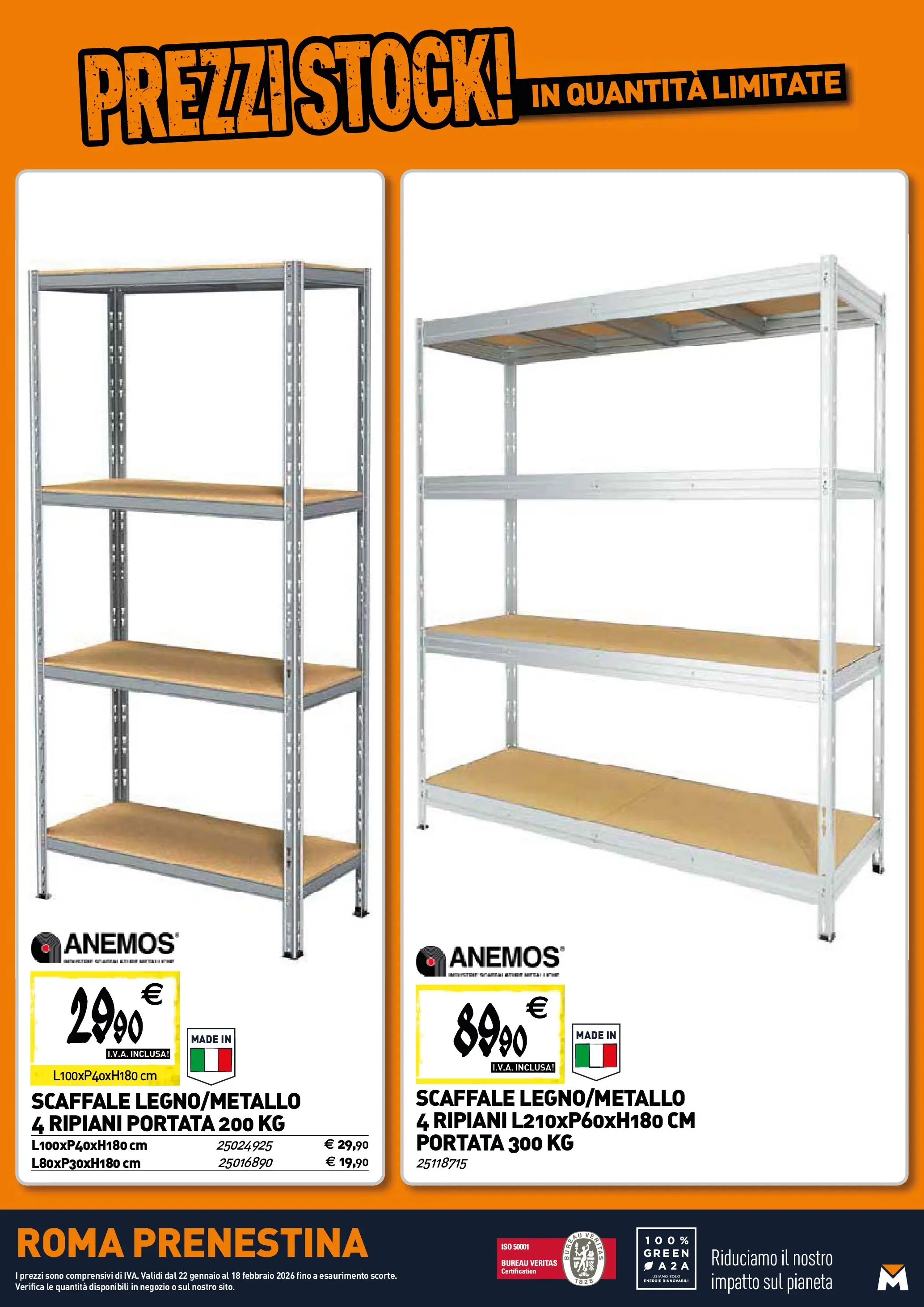 Nuovo TECNOMAT Roma catalogo dal 22/01/2026 > offerte anteprima 🛍️ | Pagina: 23 | Prodotti: Scaffale