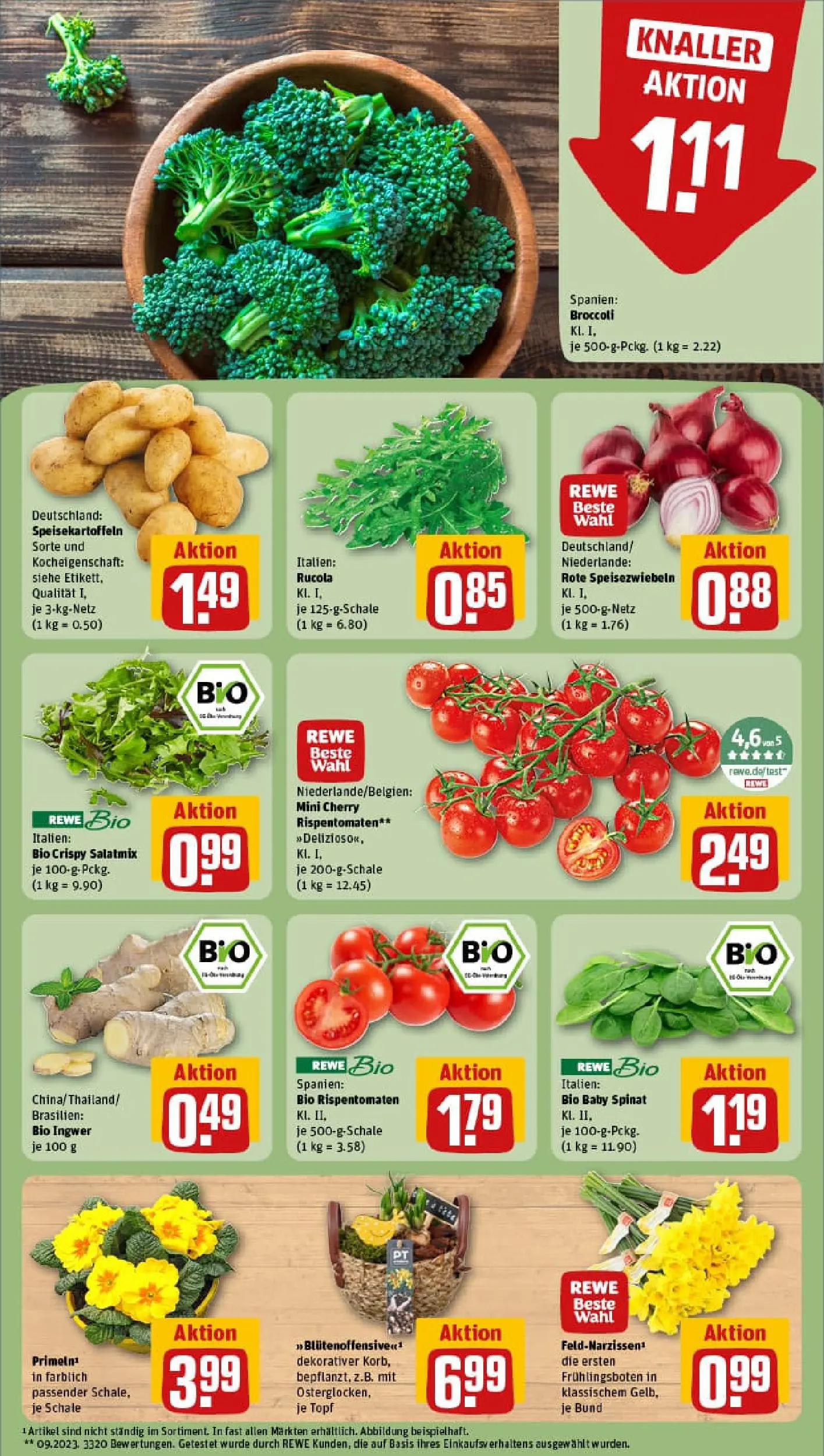 REWE Prospekt ab 26.01.2026 zum Blättern » Angebote | Seite: 7 | Produkte: Rucola