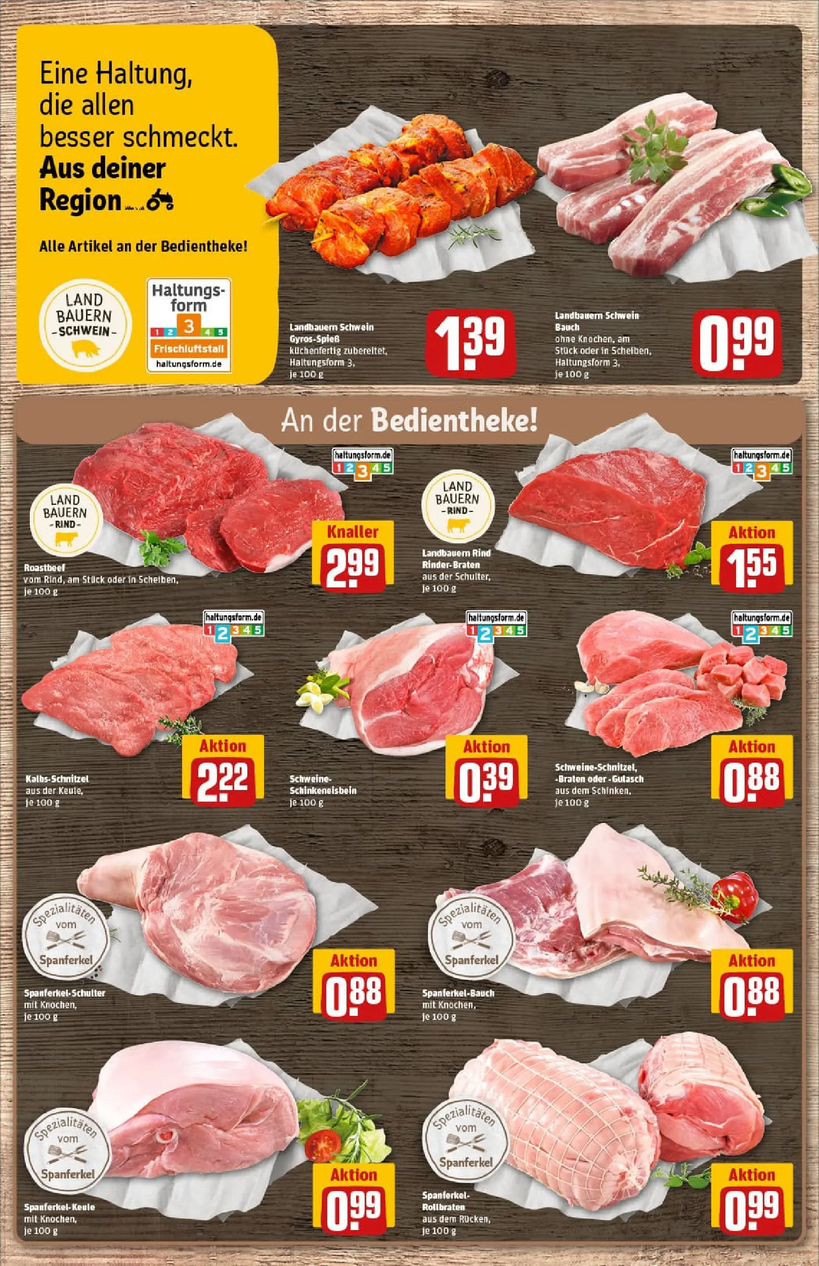 REWE Prospekt ab 26.01.2026 zum Blättern » Angebote | Seite: 9 | Produkte: Roastbeef, Gulasch
