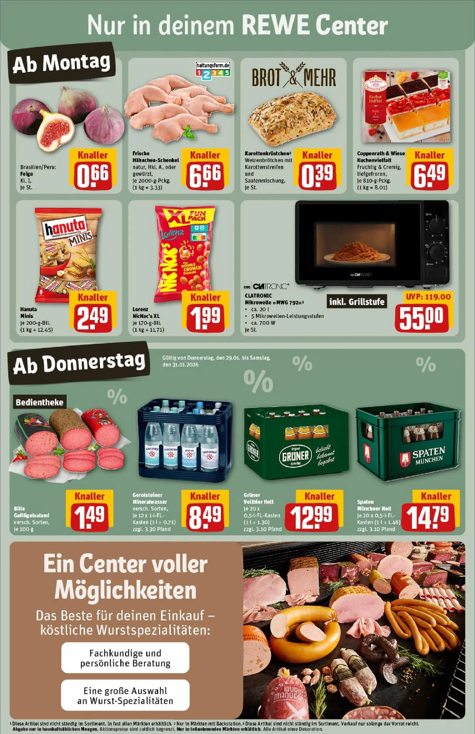 REWE Prospekt ab 25.01.2026 zum Blättern » Angebote | Seite: 3