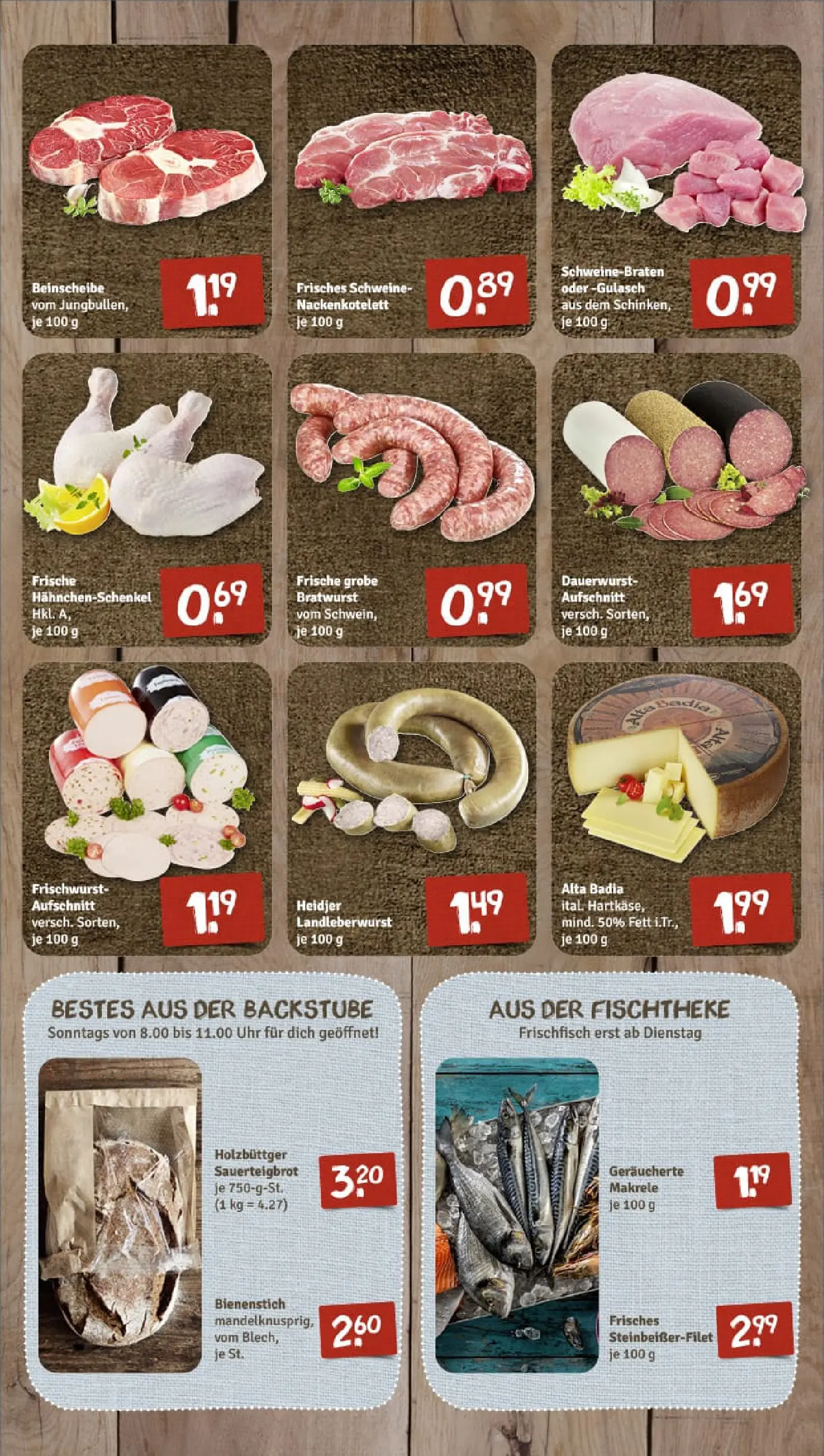 REWE Prospekt ab 26.01.2026 zum Blättern » Angebote | Seite: 7 | Produkte: Hahnchenschenkel, Bratwurst, Gulasch, Uhr
