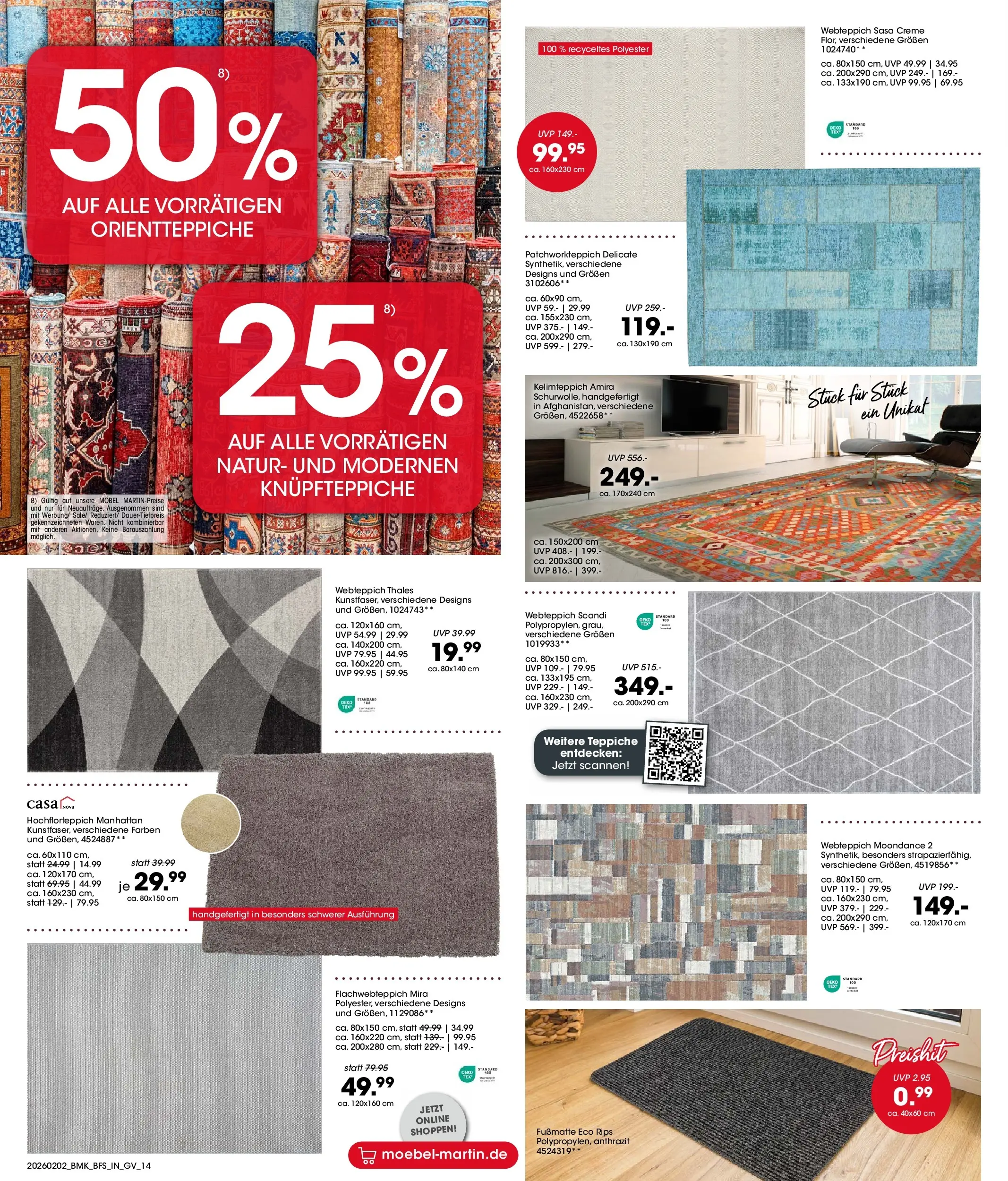 Möbel Martin - Möbel Martin: Wochenangebote (ab 01.02.2026) zum Blättern | Seite: 14