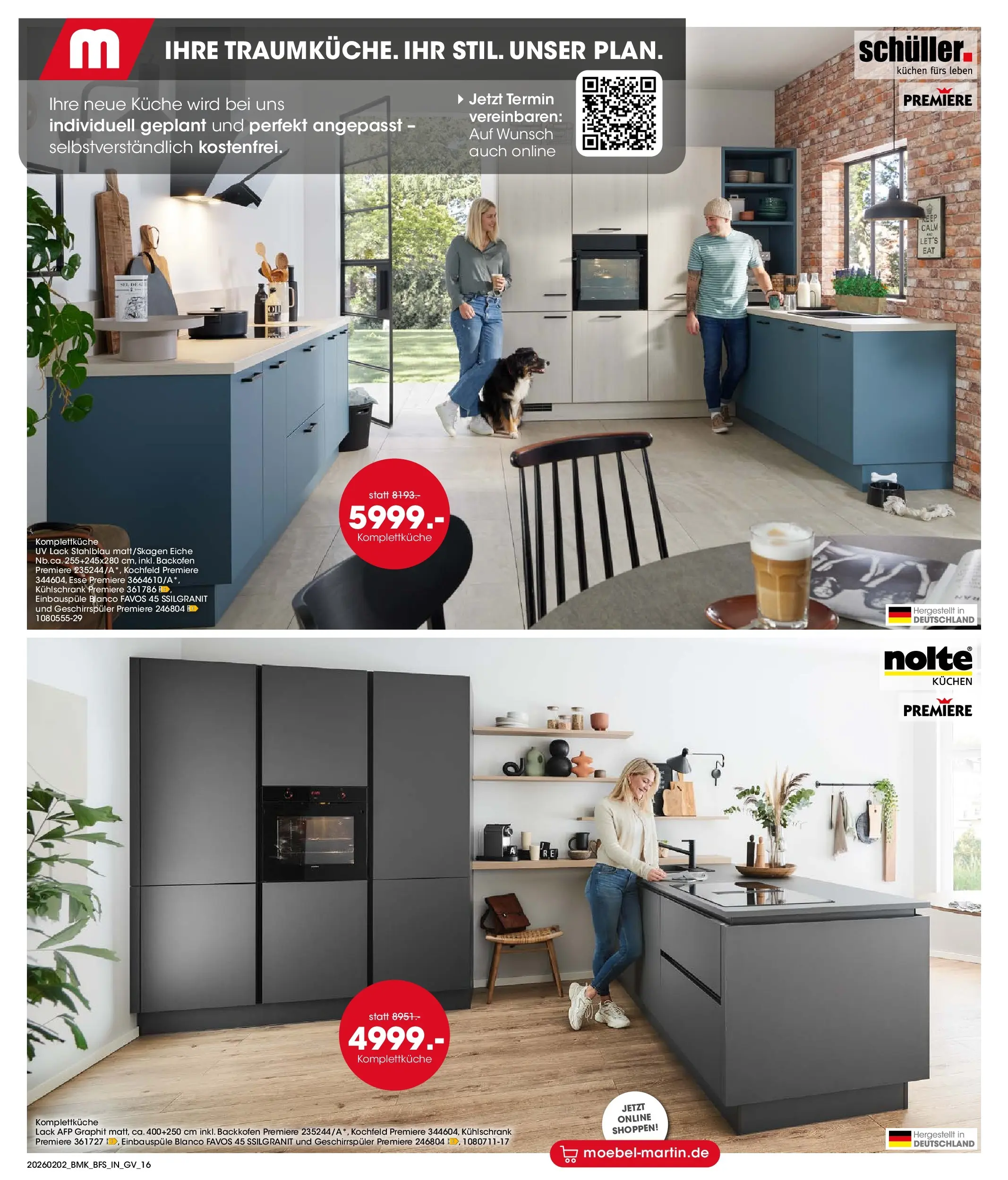 Möbel Martin - Möbel Martin: Wochenangebote (ab 01.02.2026) zum Blättern | Seite: 16