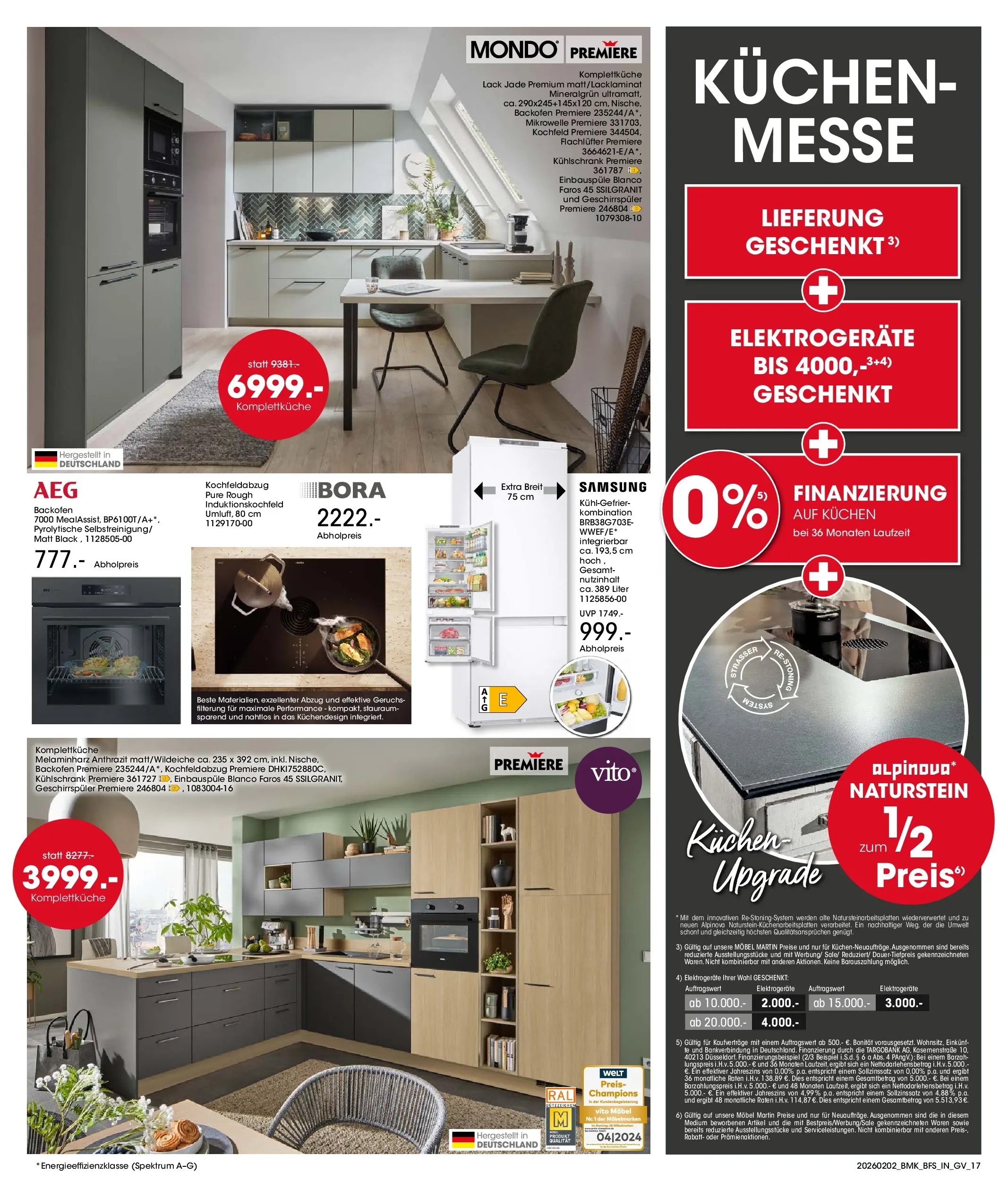 Möbel Martin - Möbel Martin: Wochenangebote (ab 01.02.2026) zum Blättern | Seite: 17