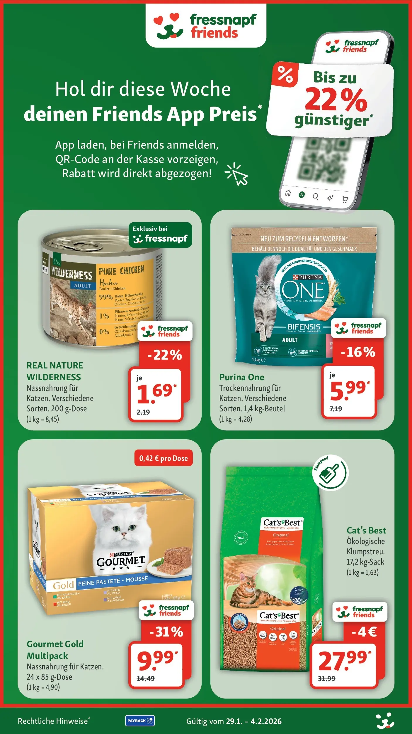 Fressnapf - Fressnapf: Liebe hat vier Pfoten (ab 28.01.2026) zum Blättern | Seite: 2 | Produkte: Purina one