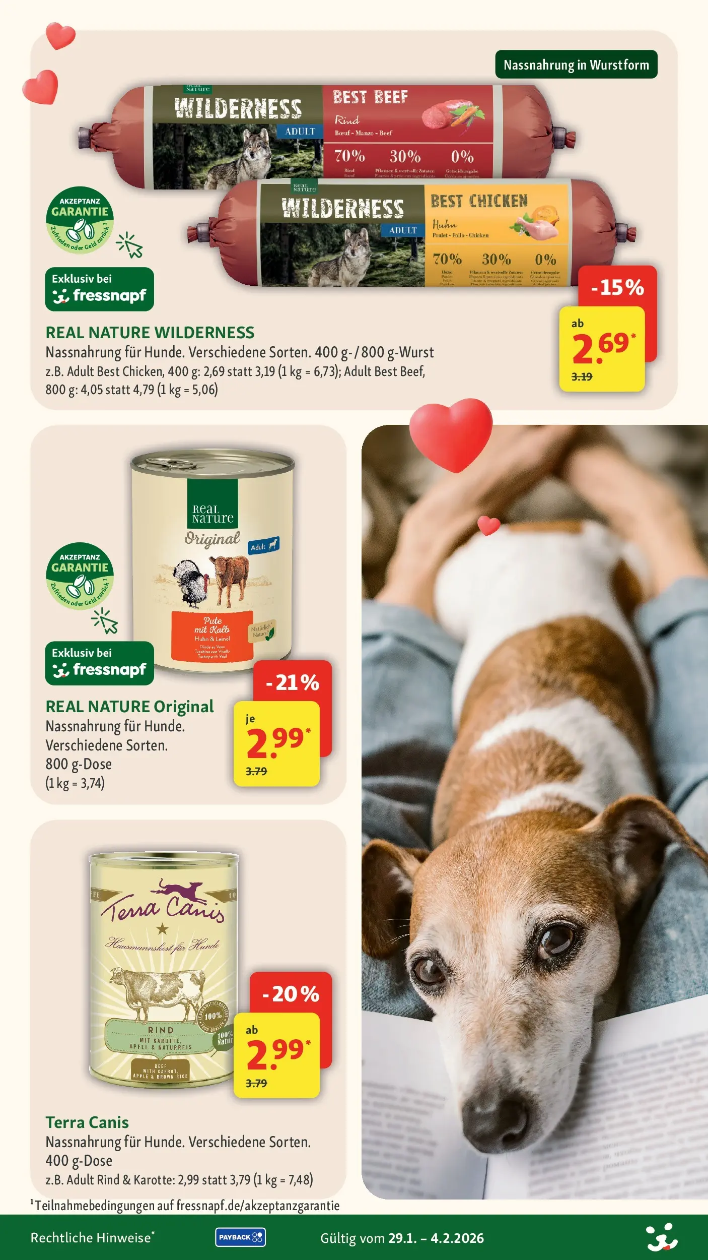 Fressnapf - Fressnapf: Liebe hat vier Pfoten (ab 28.01.2026) zum Blättern | Seite: 5 | Produkte: Pute, Äpfel, Apple, Karotte