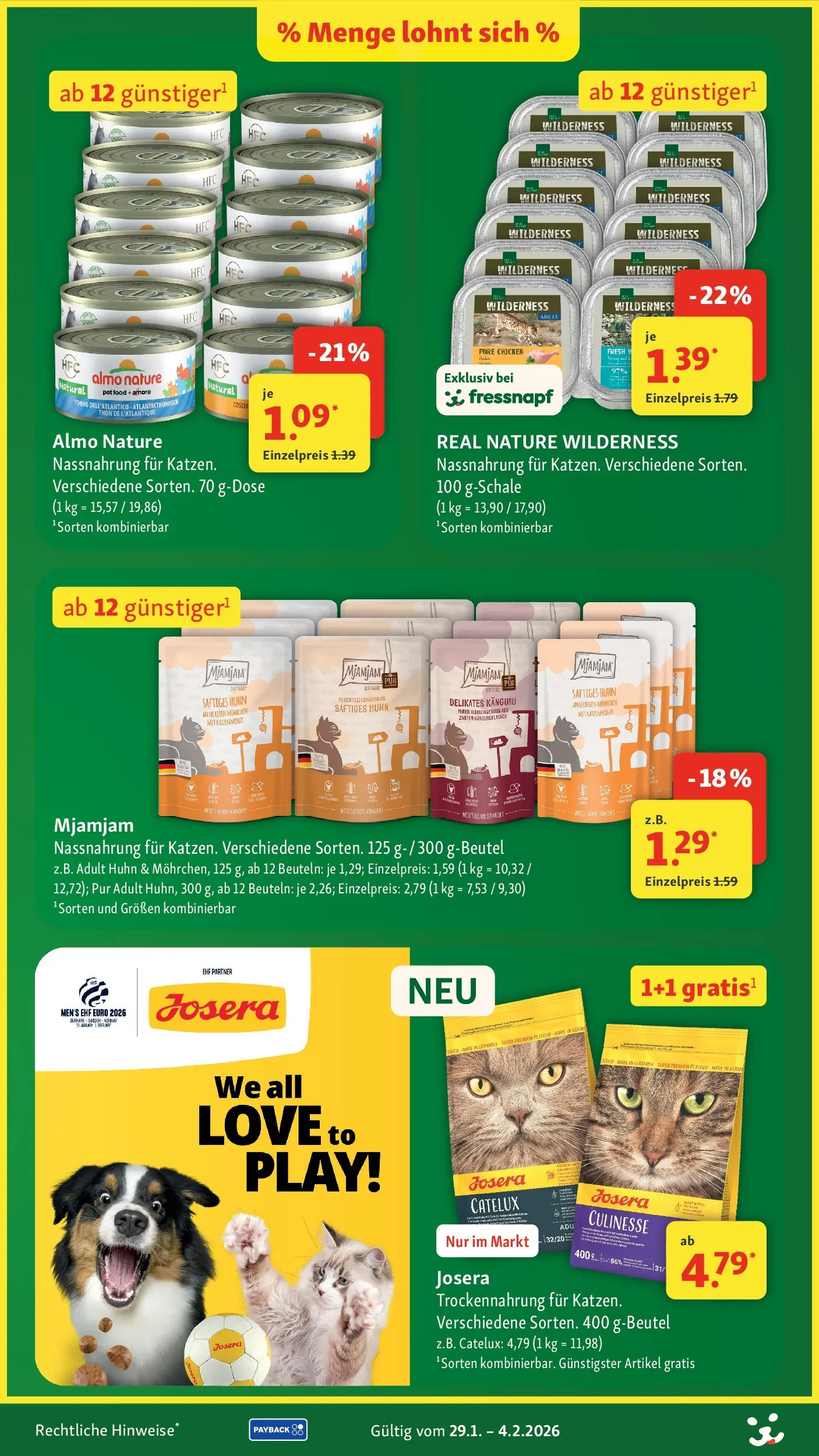 Fressnapf - Fressnapf: Liebe hat vier Pfoten (ab 28.01.2026) zum Blättern | Seite: 14