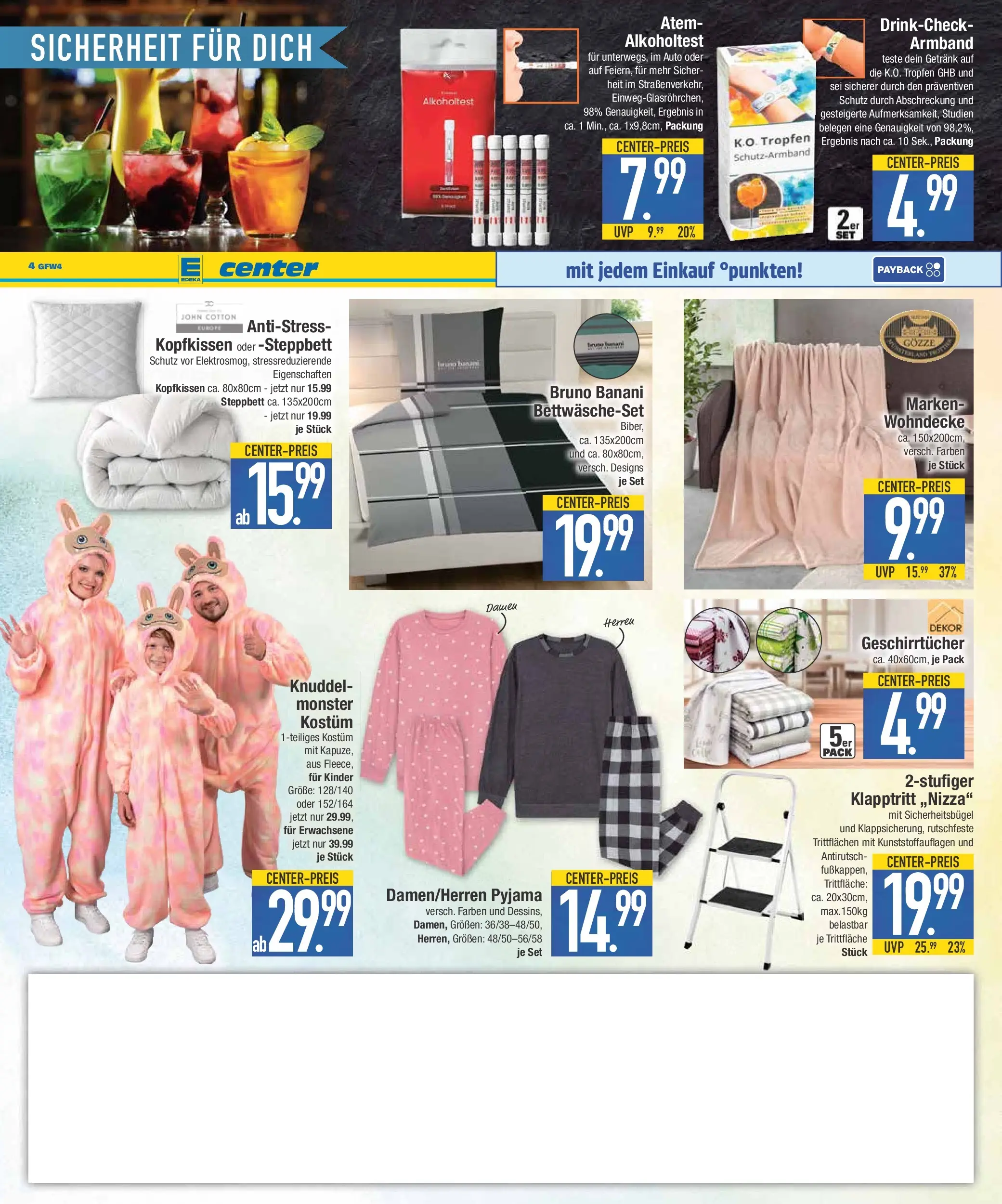 Edeka prospekt Schwabmünchen	 (ab 26.01.2026) » Angebote Online | Seite: 15 | Produkte: Kopfkissen, Monster, Pyjama