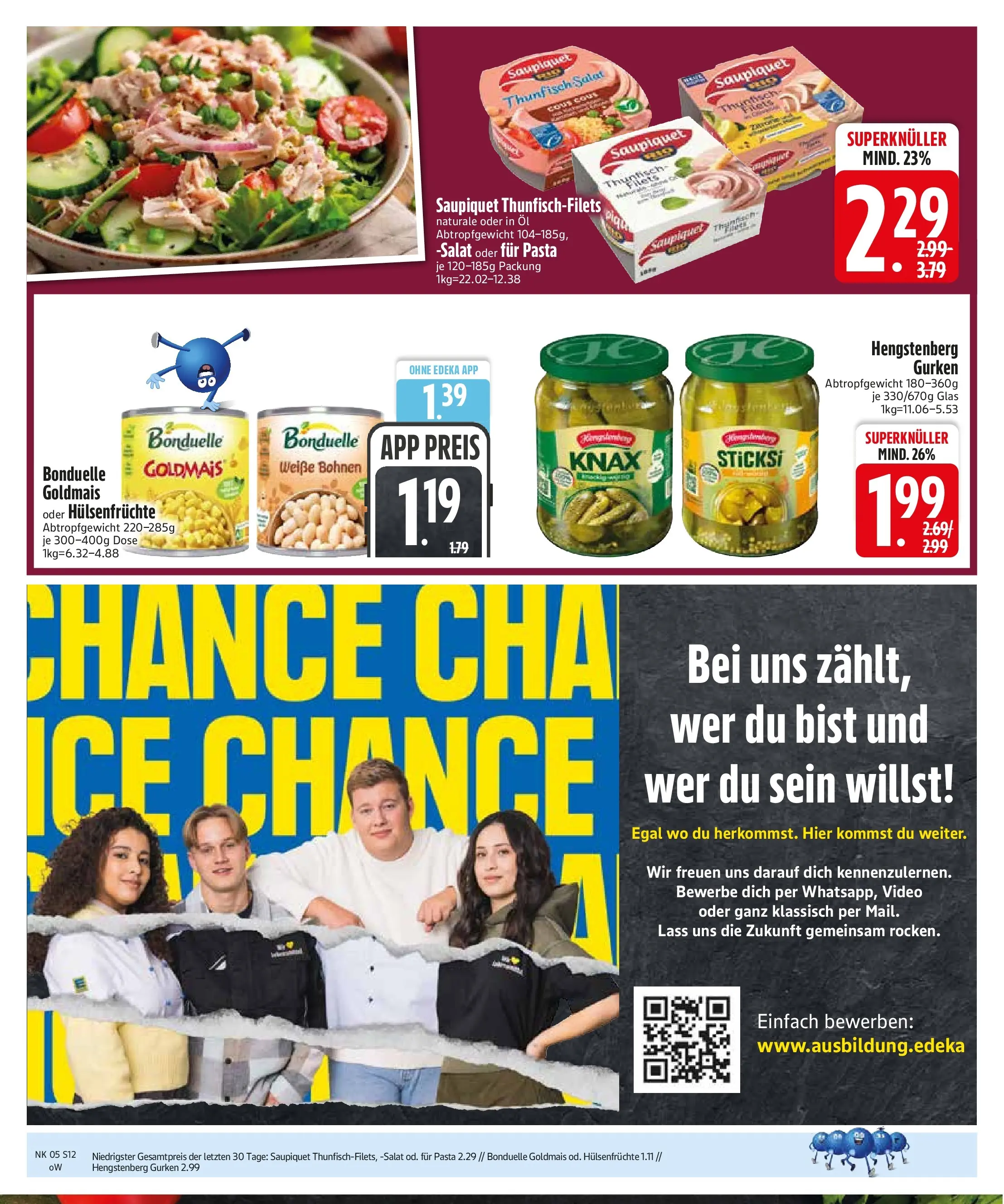 Edeka prospekt Vilsbiburg	 (ab 25.01.2026) » Angebote Online | Seite: 14 | Produkte: Öl, Pasta, Gurken, Video