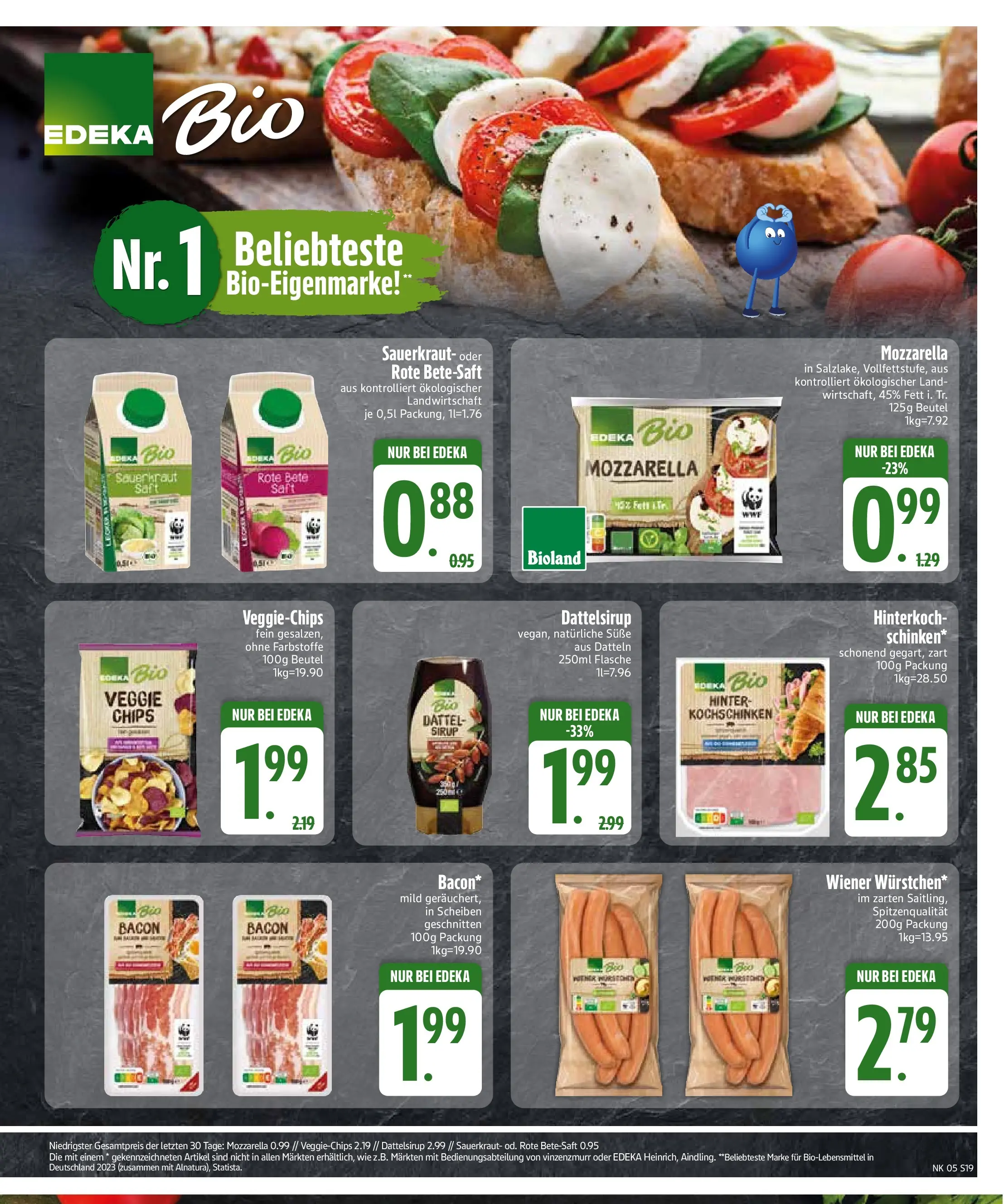 Edeka prospekt Vilsbiburg	 (ab 25.01.2026) » Angebote Online | Seite: 21 | Produkte: Mozzarella, Sirup, Dattel, Chips