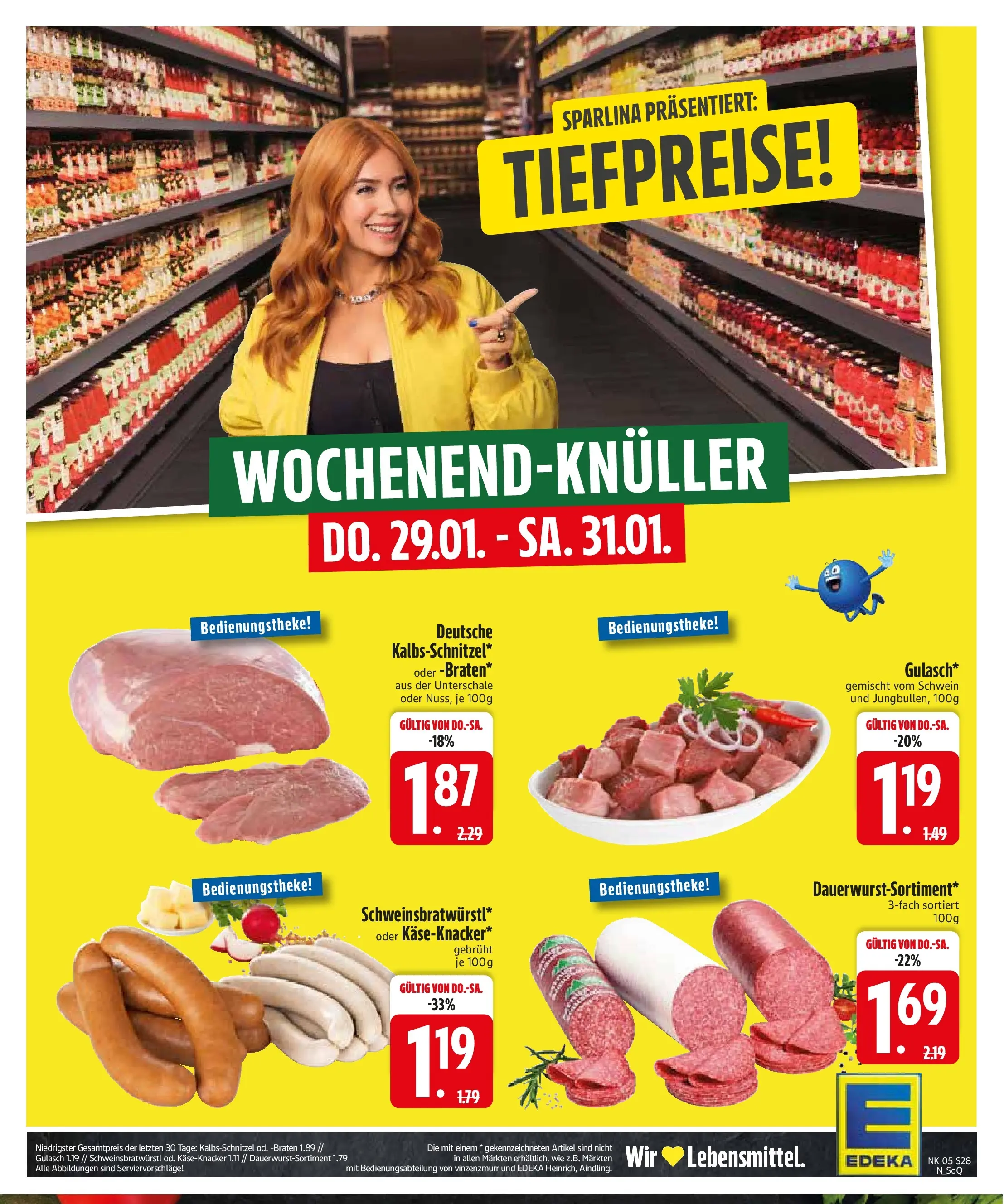 Edeka prospekt Vilsbiburg	 (ab 25.01.2026) » Angebote Online | Seite: 30 | Produkte: Gulasch