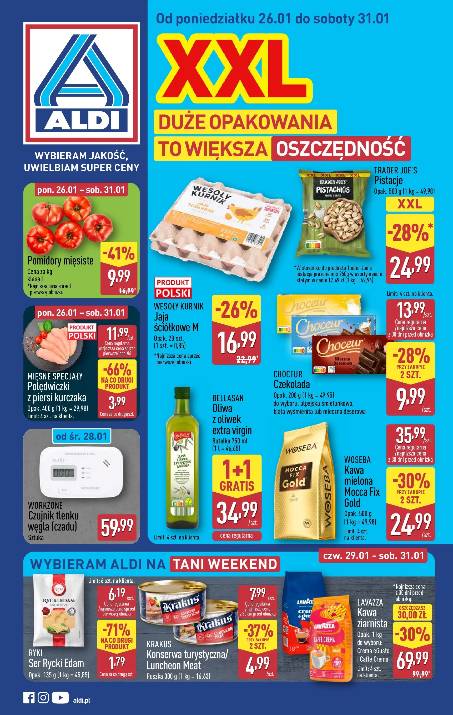 Aldi Gazetka od 26.01.2026 - Ulotka PDF, promocje | Strona: 1