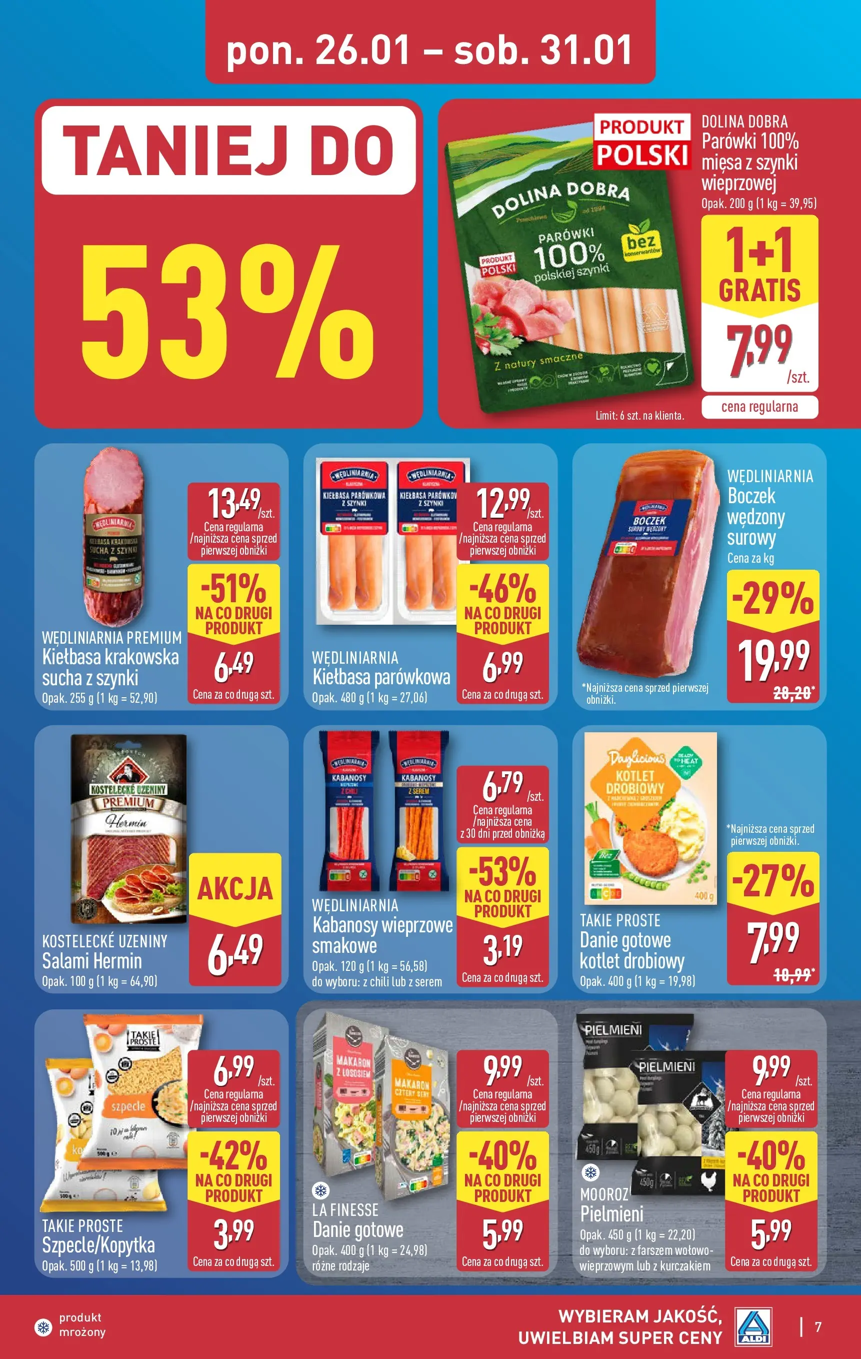 Aldi Gazetka od 26.01.2026 - Ulotka PDF, promocje | Strona: 7
