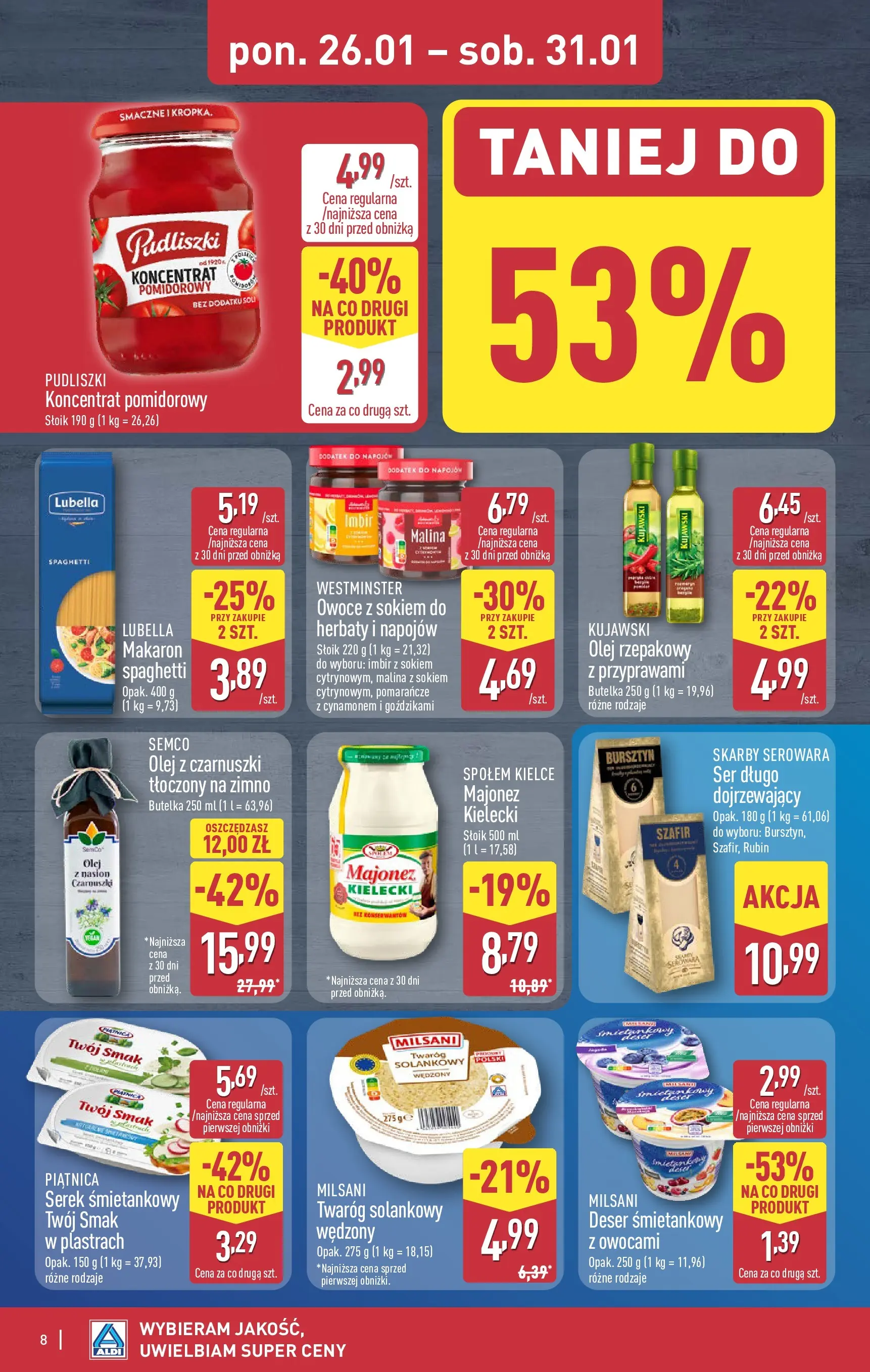 Aldi Gazetka od 26.01.2026 - Ulotka PDF, promocje | Strona: 8