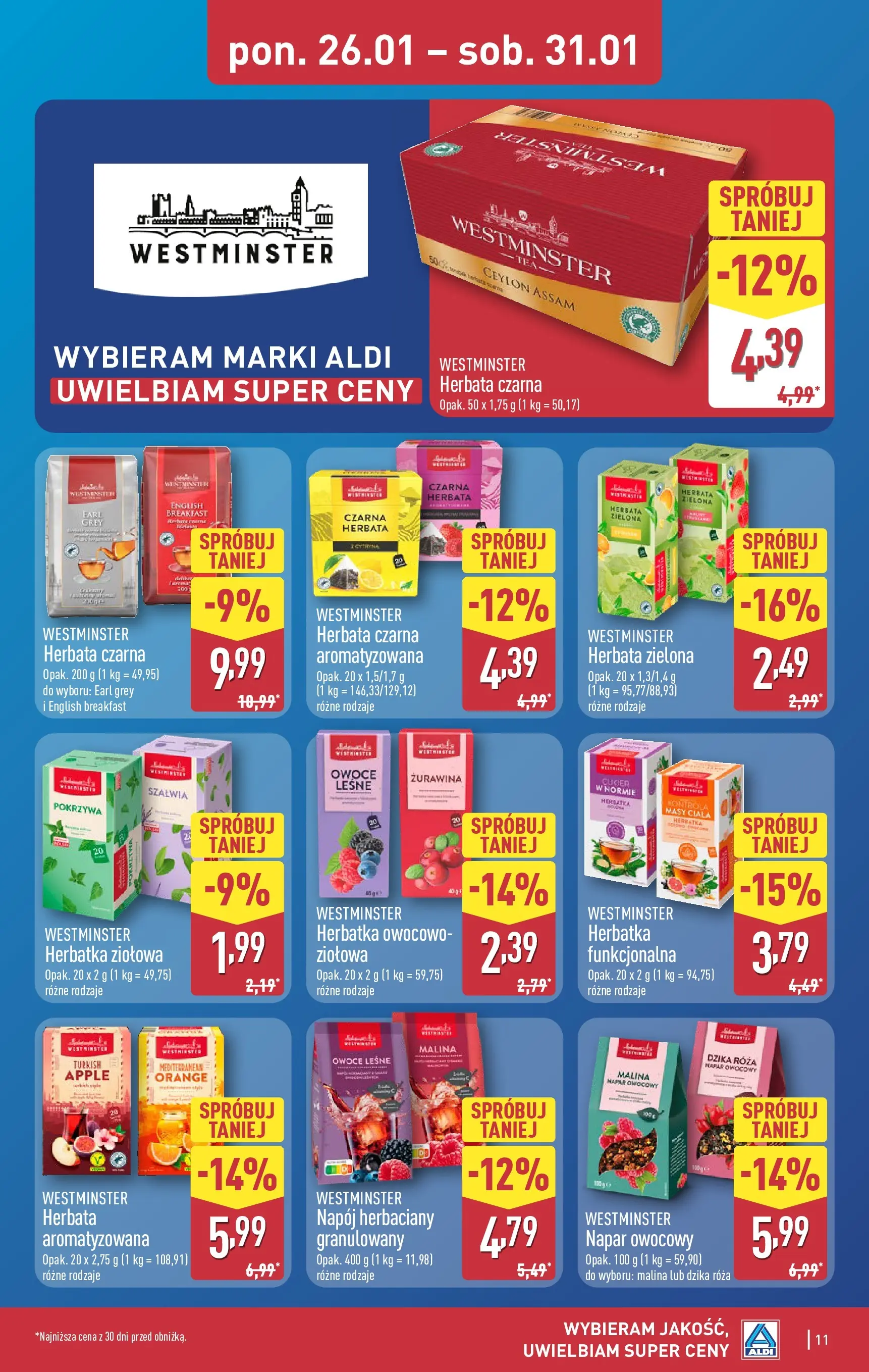 Aldi Gazetka od 26.01.2026 - Ulotka PDF, promocje | Strona: 11