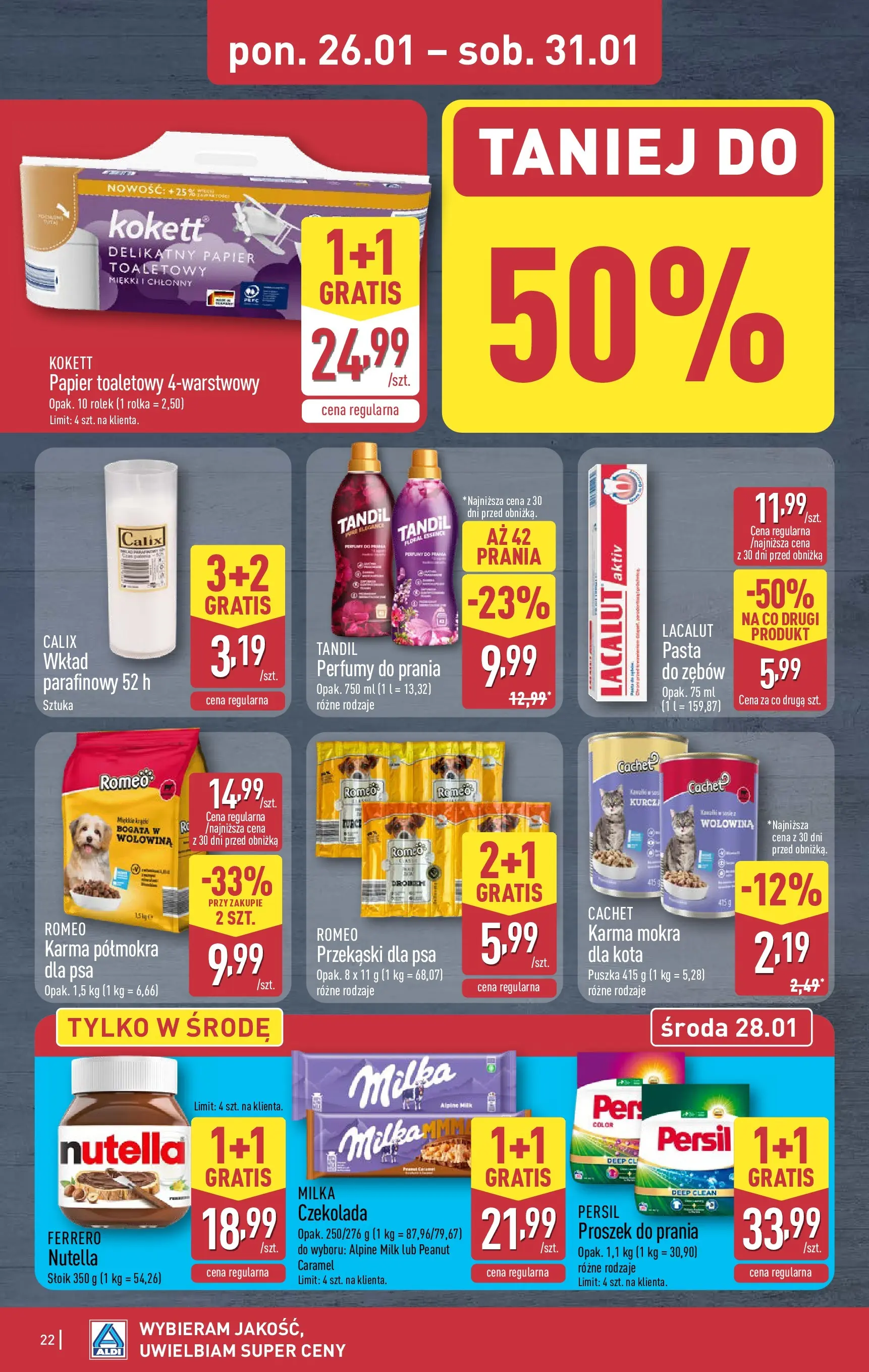 Aldi Gazetka od 26.01.2026 - Ulotka PDF, promocje | Strona: 22