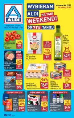 Pogląd oferty "Aldi - Tani weekend w ALDI" - ważna od 28.01.2026
