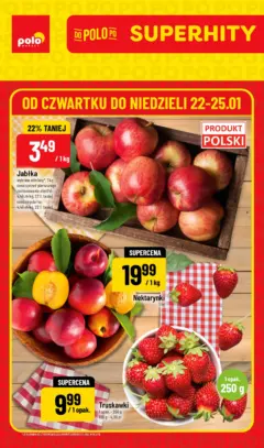 Pogląd oferty "POLOmarket Gazetka - Super Hity" - ważna od 22.01.2026