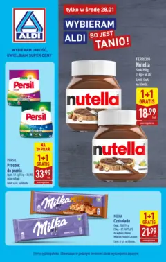 Pogląd oferty "Aldi - Super środa 28.01 w ALDI!" - ważna od 27.01.2026