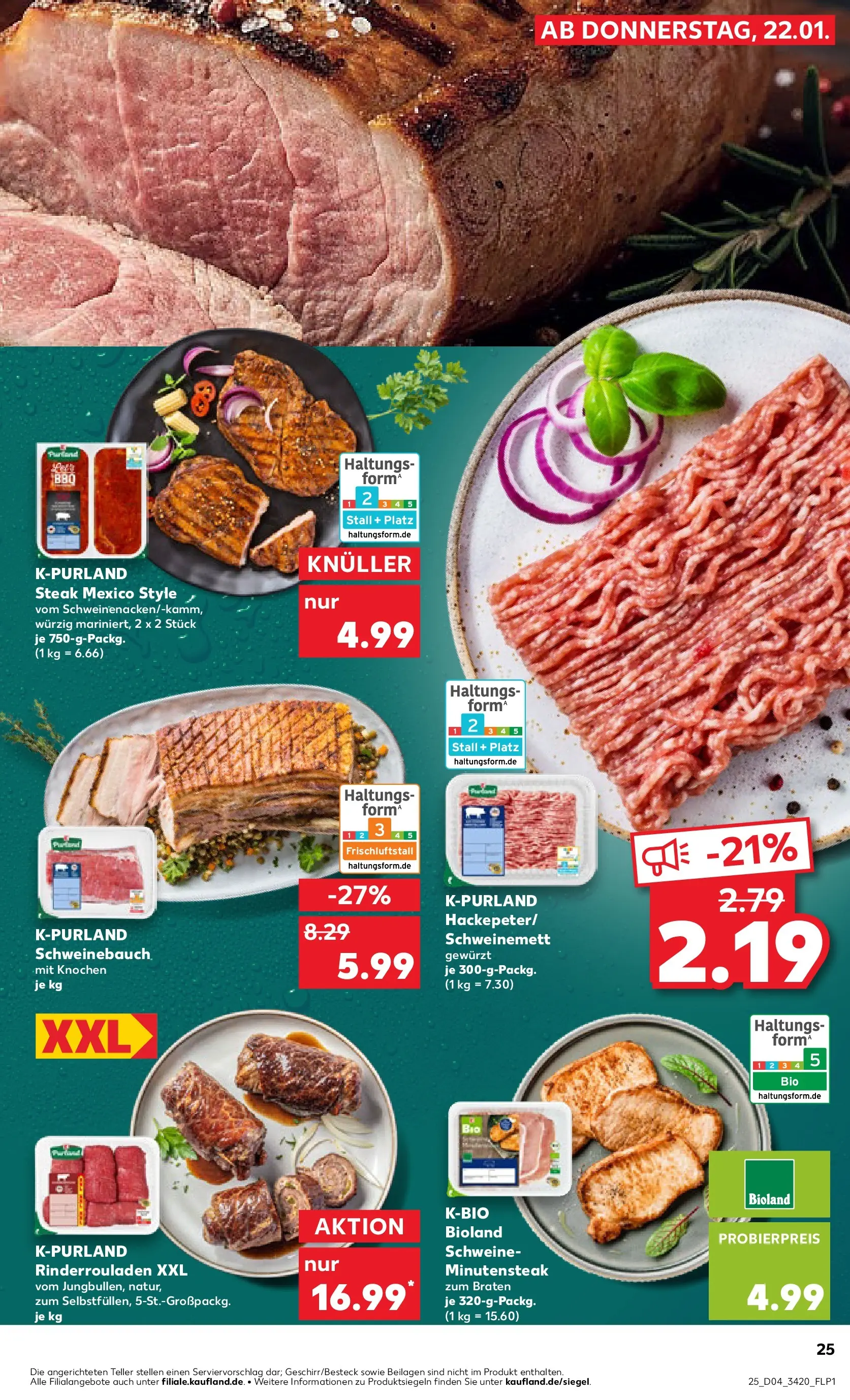 Prospekt Kaufland ab 25.01.2026 » Angebote Online zum Blättern | Seite: 25