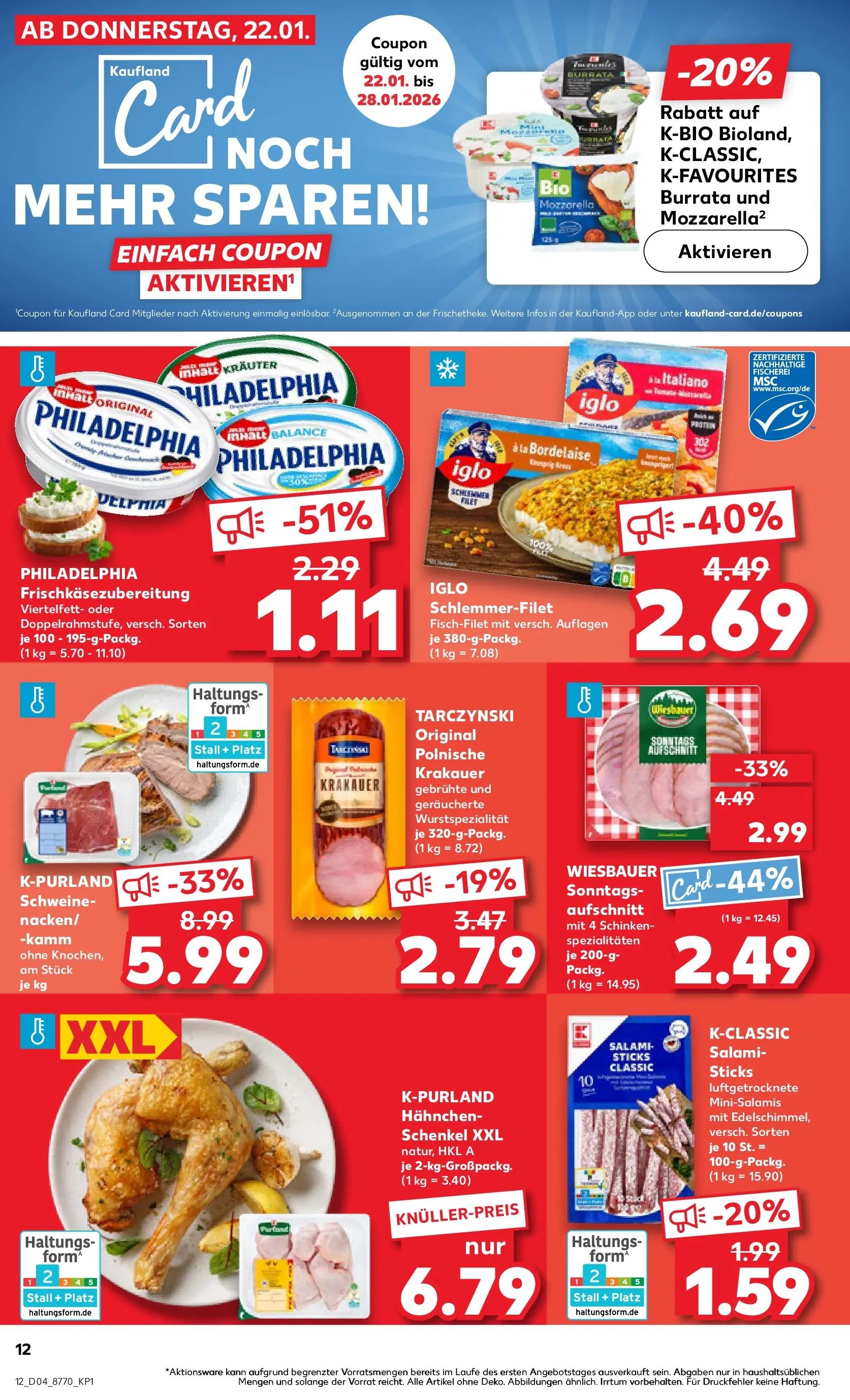 Prospekt Kaufland ab 25.01.2026 » Angebote Online zum Blättern | Seite: 12