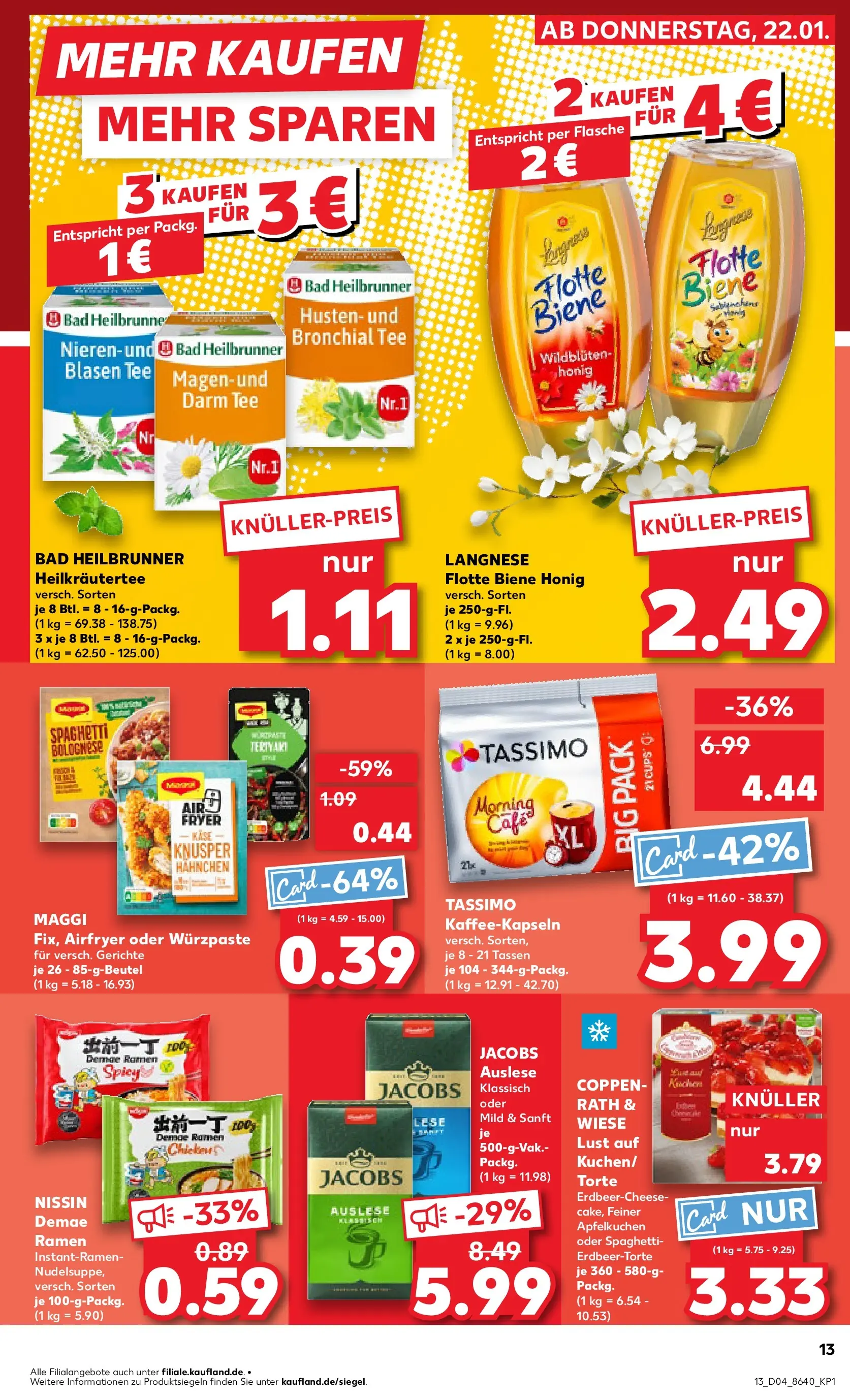Prospekt Kaufland ab 25.01.2026 » Angebote Online zum Blättern | Seite: 13