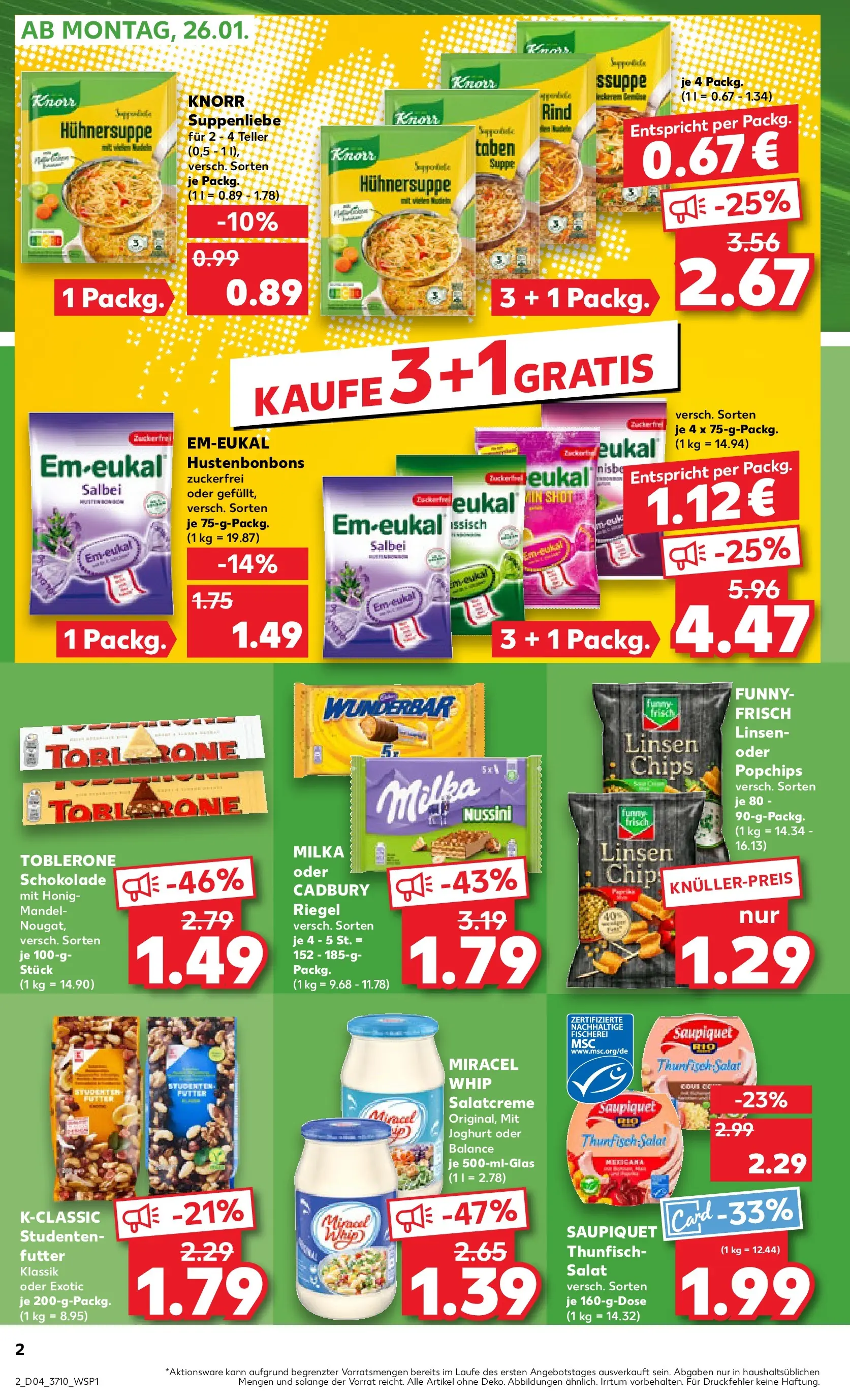 Prospekt Kaufland ab 25.01.2026 » Angebote Online zum Blättern | Seite: 2