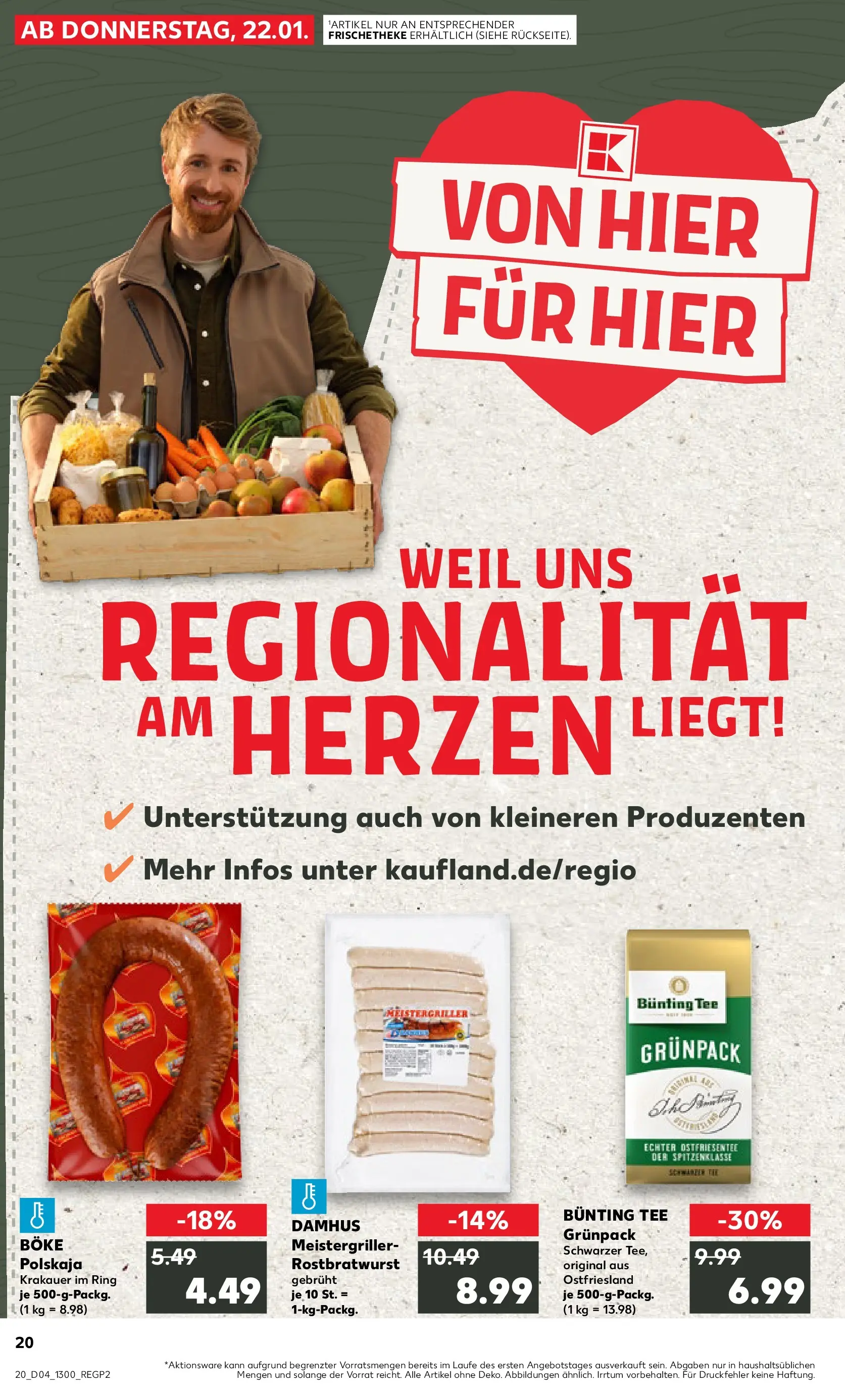 Prospekt Kaufland ab 25.01.2026 » Angebote Online zum Blättern | Seite: 20