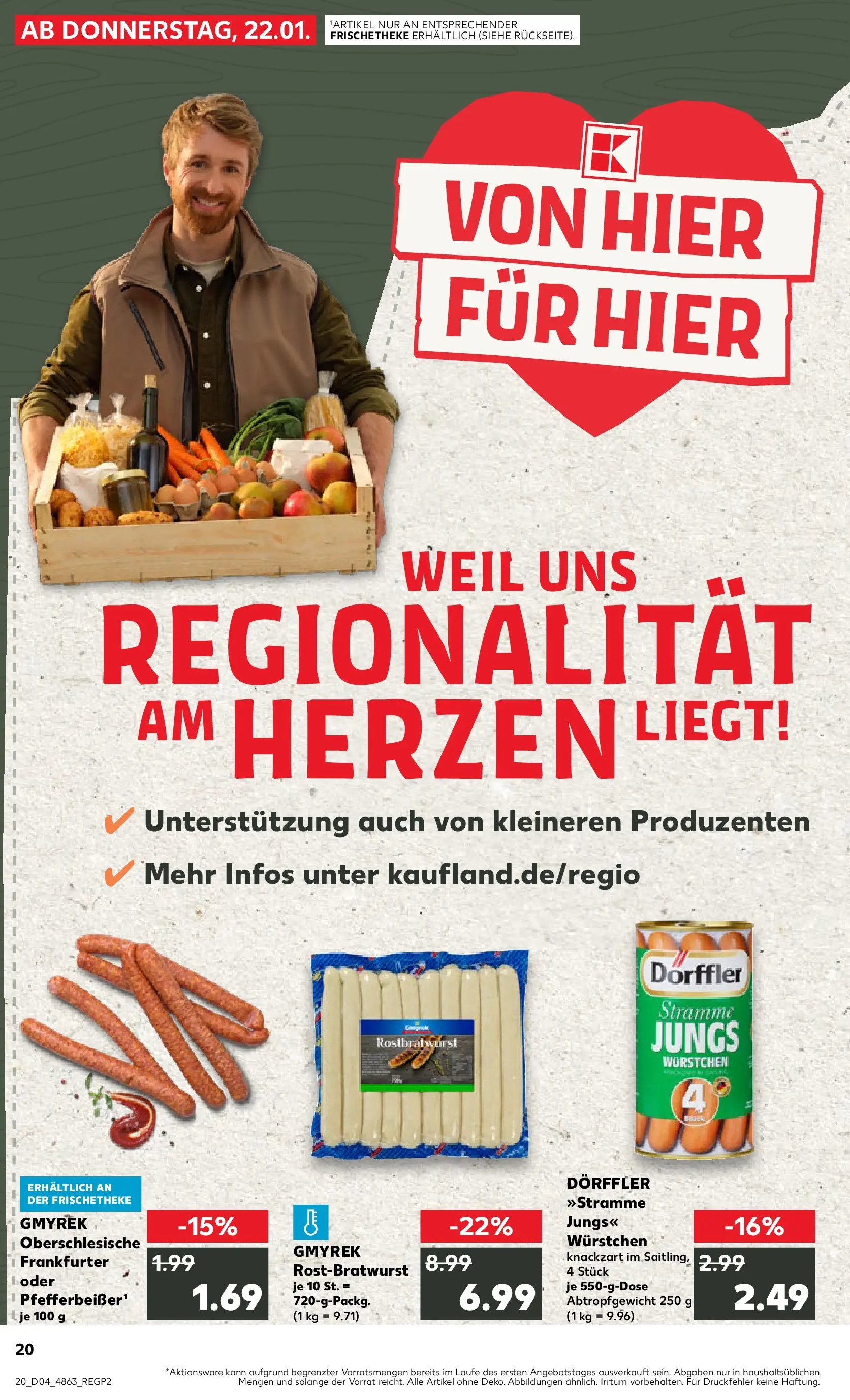 Prospekt Kaufland ab 25.01.2026 » Angebote Online zum Blättern | Seite: 20