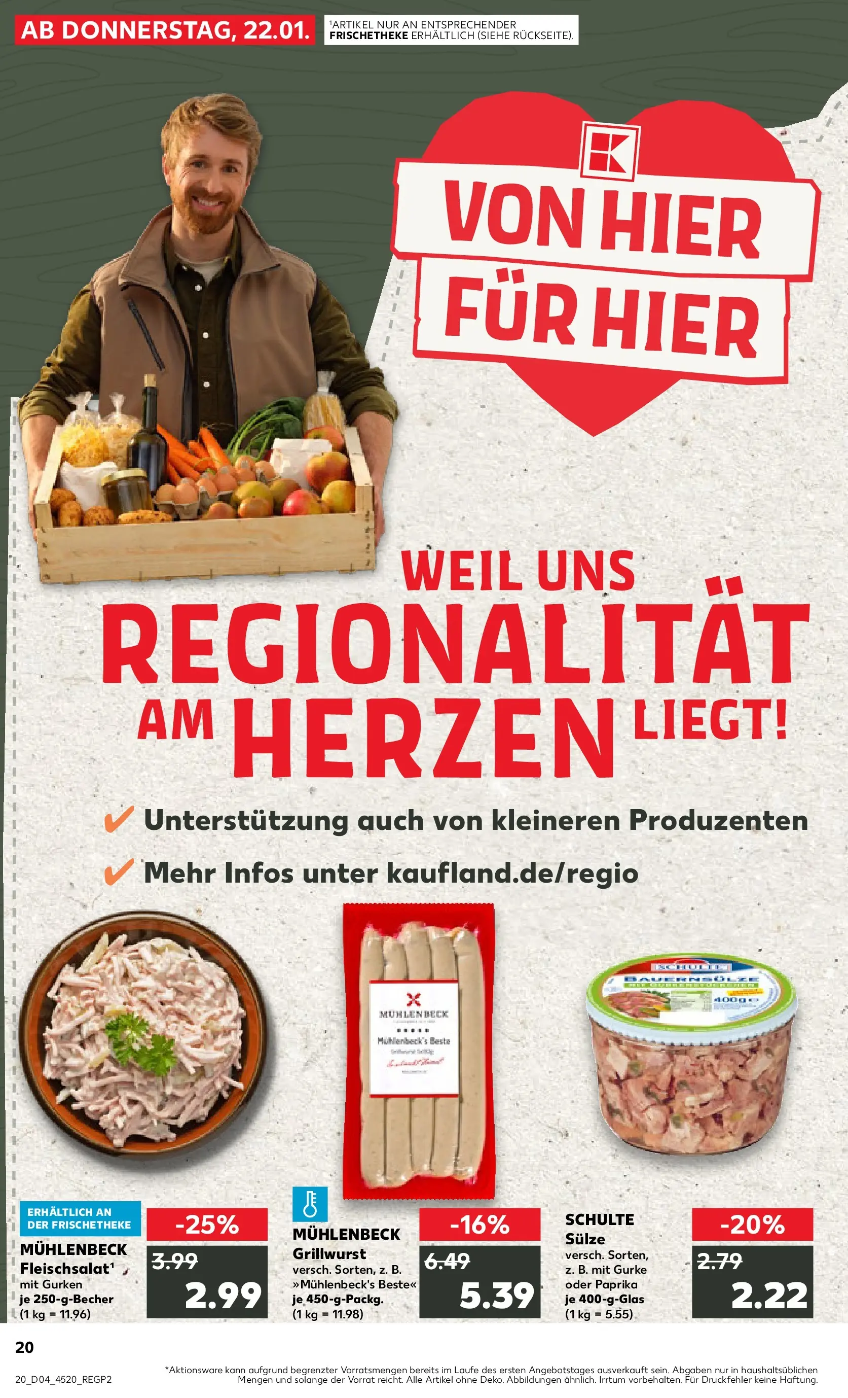 Prospekt Kaufland ab 25.01.2026 » Angebote Online zum Blättern | Seite: 20