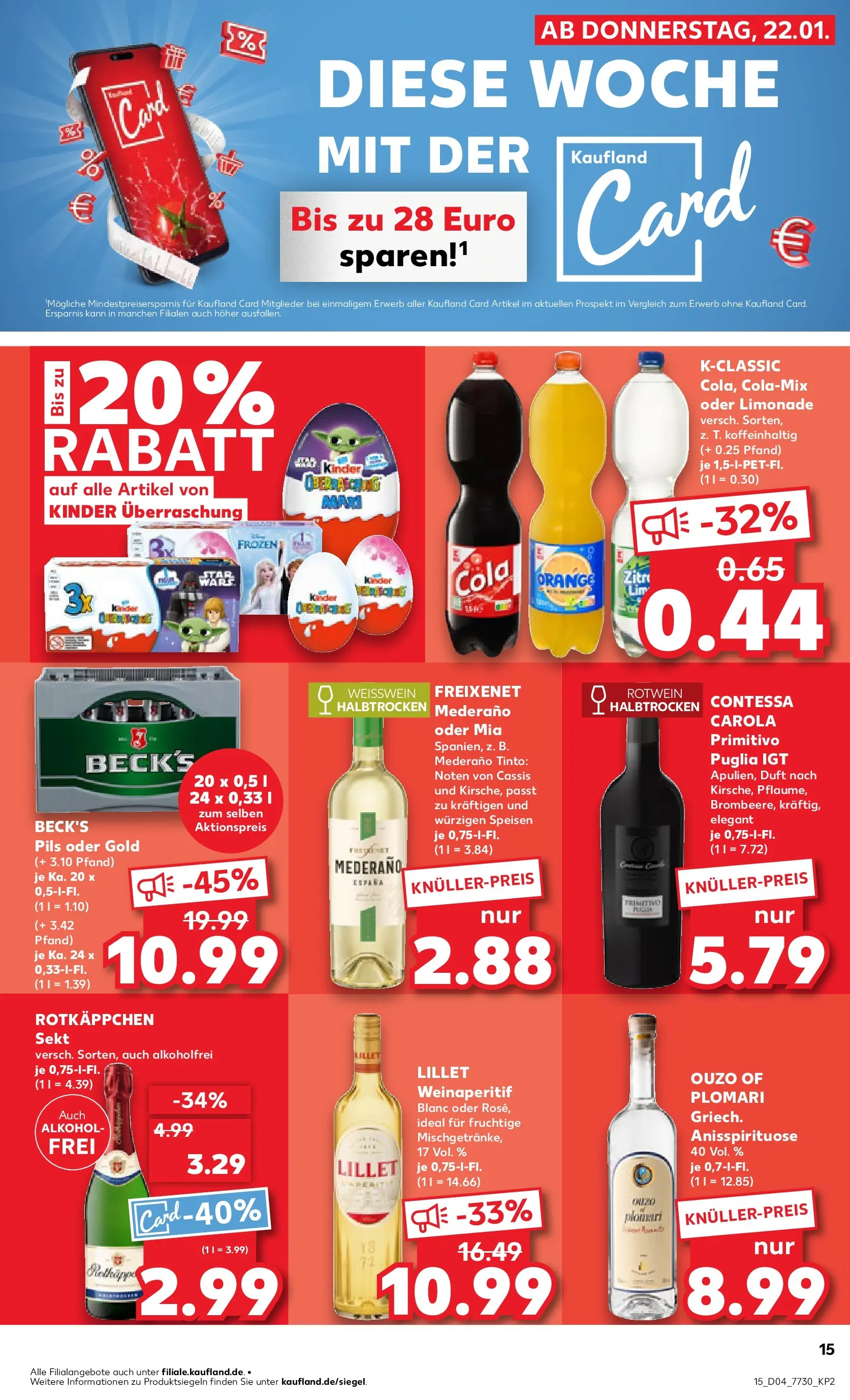 Prospekt Kaufland ab 25.01.2026 » Angebote Online zum Blättern | Seite: 15