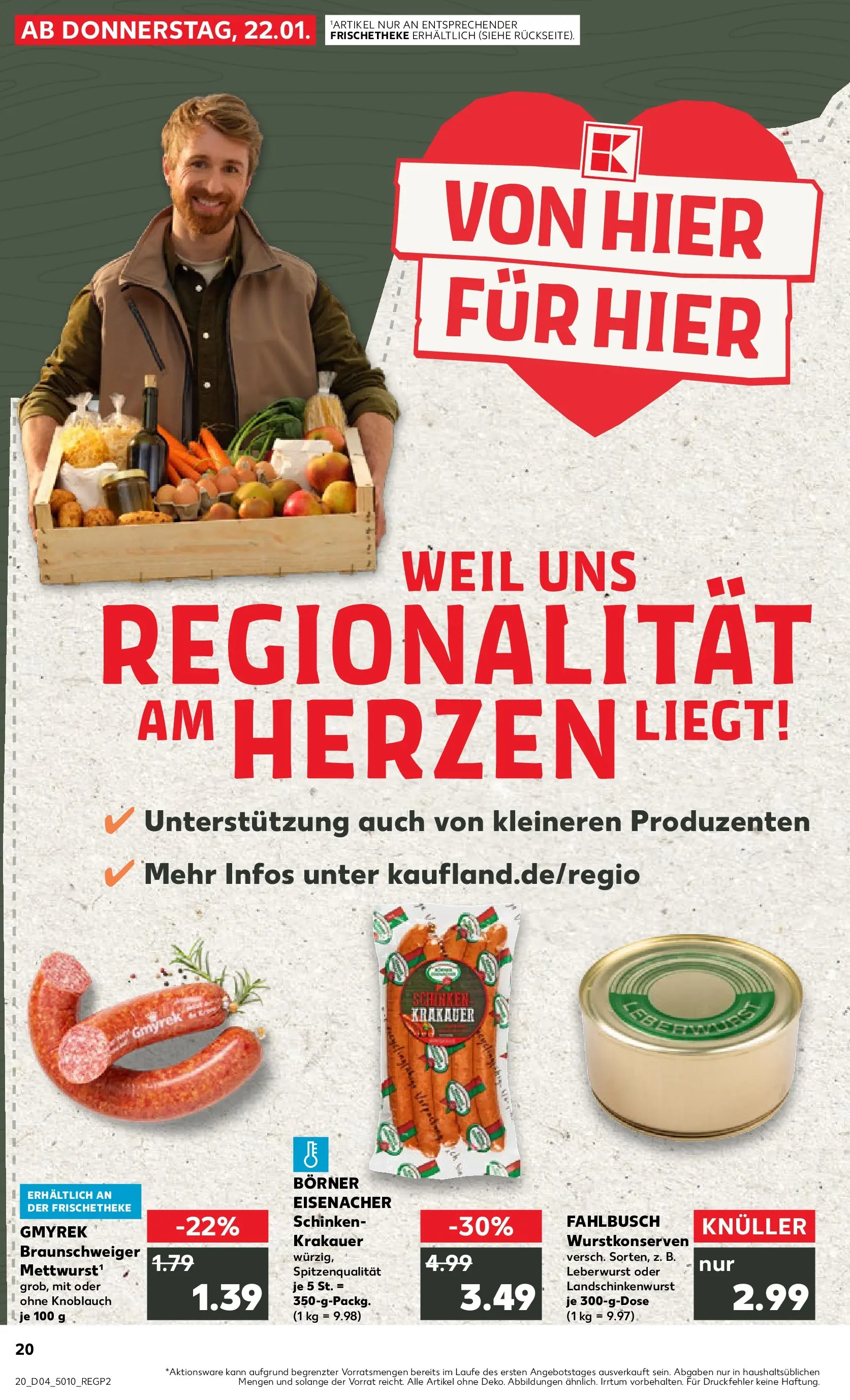 Prospekt Kaufland ab 25.01.2026 » Angebote Online zum Blättern | Seite: 20