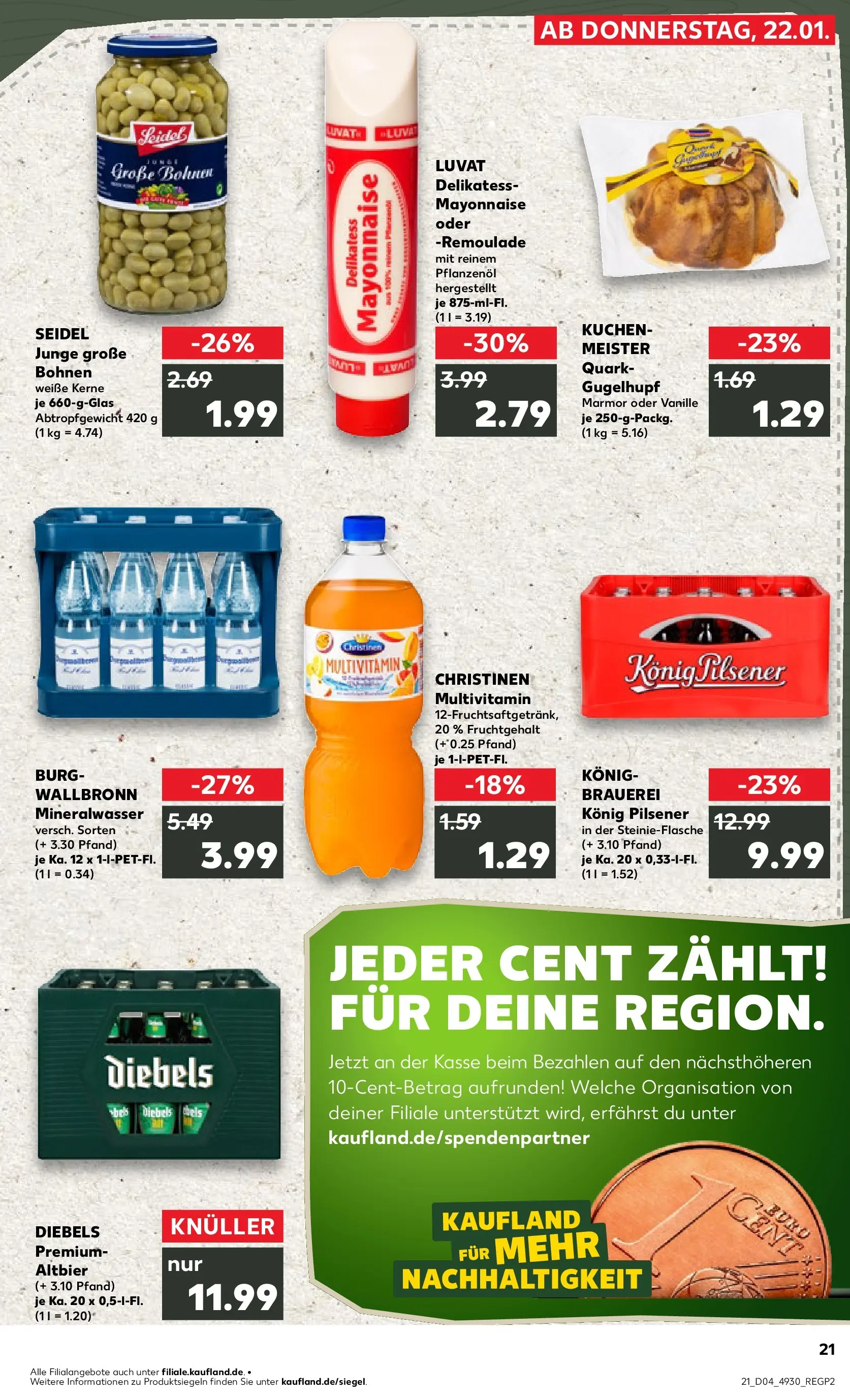 Prospekt Kaufland ab 25.01.2026 » Angebote Online zum Blättern | Seite: 21