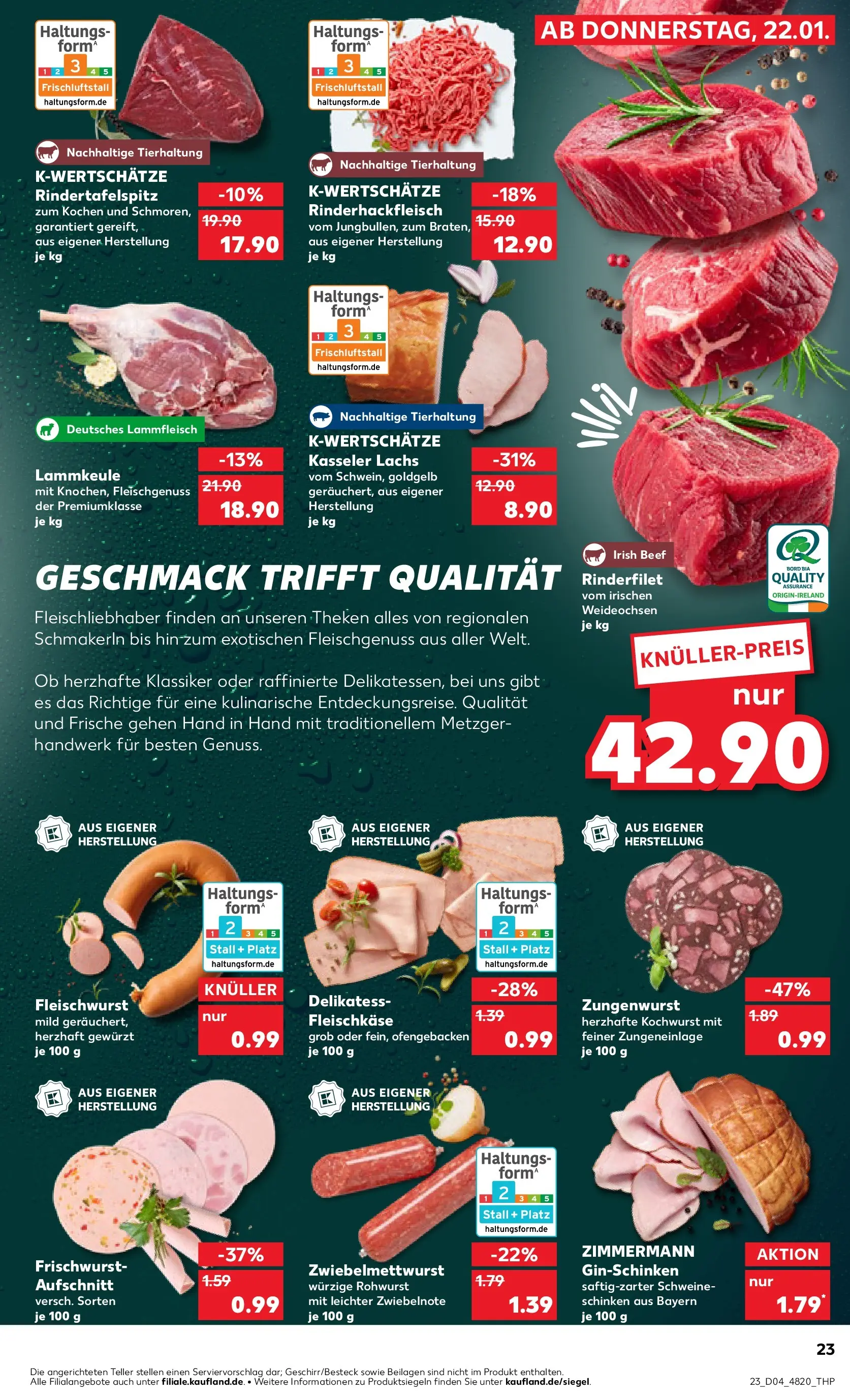 Prospekt Kaufland ab 25.01.2026 » Angebote Online zum Blättern | Seite: 23