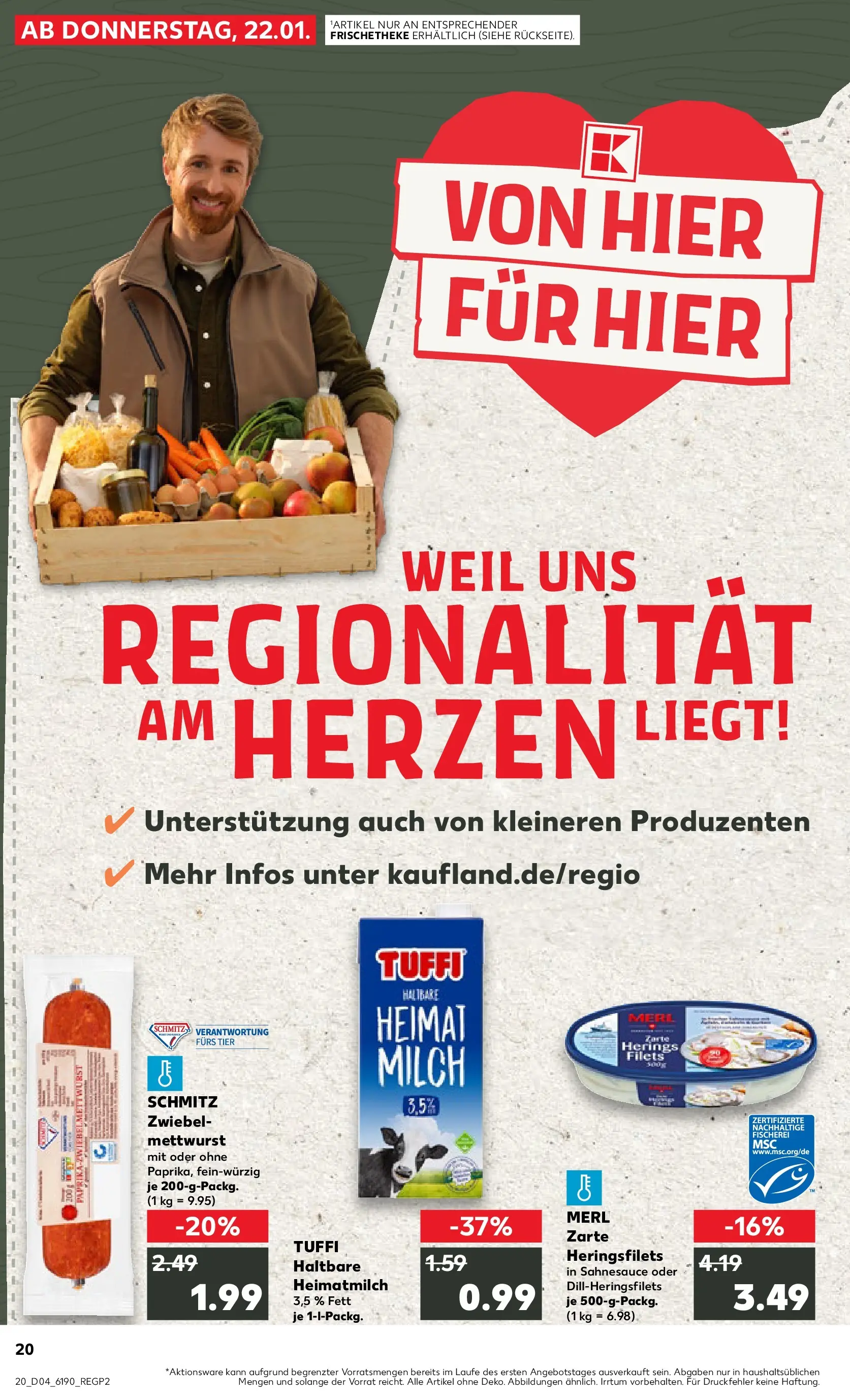 Prospekt Kaufland ab 25.01.2026 » Angebote Online zum Blättern | Seite: 20