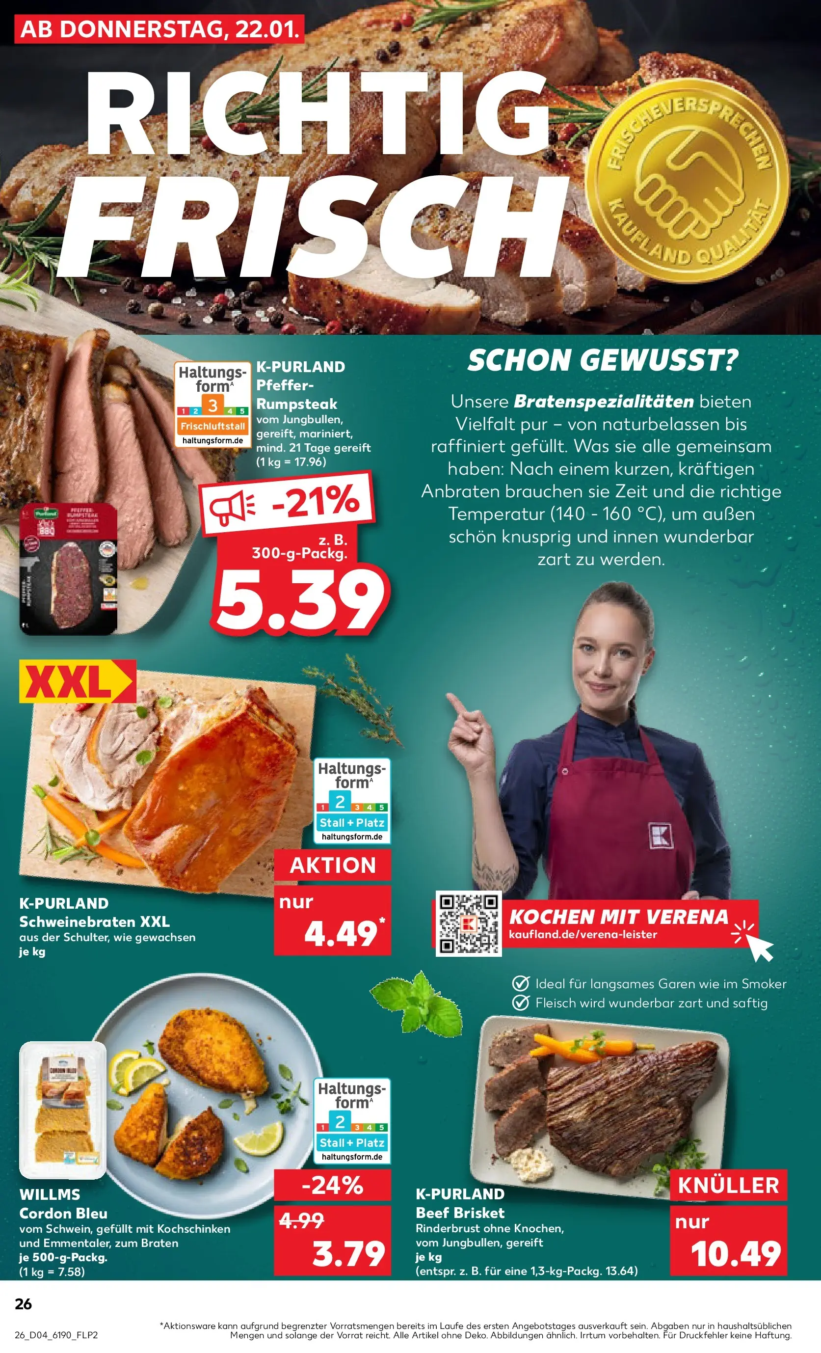 Prospekt Kaufland ab 25.01.2026 » Angebote Online zum Blättern | Seite: 26