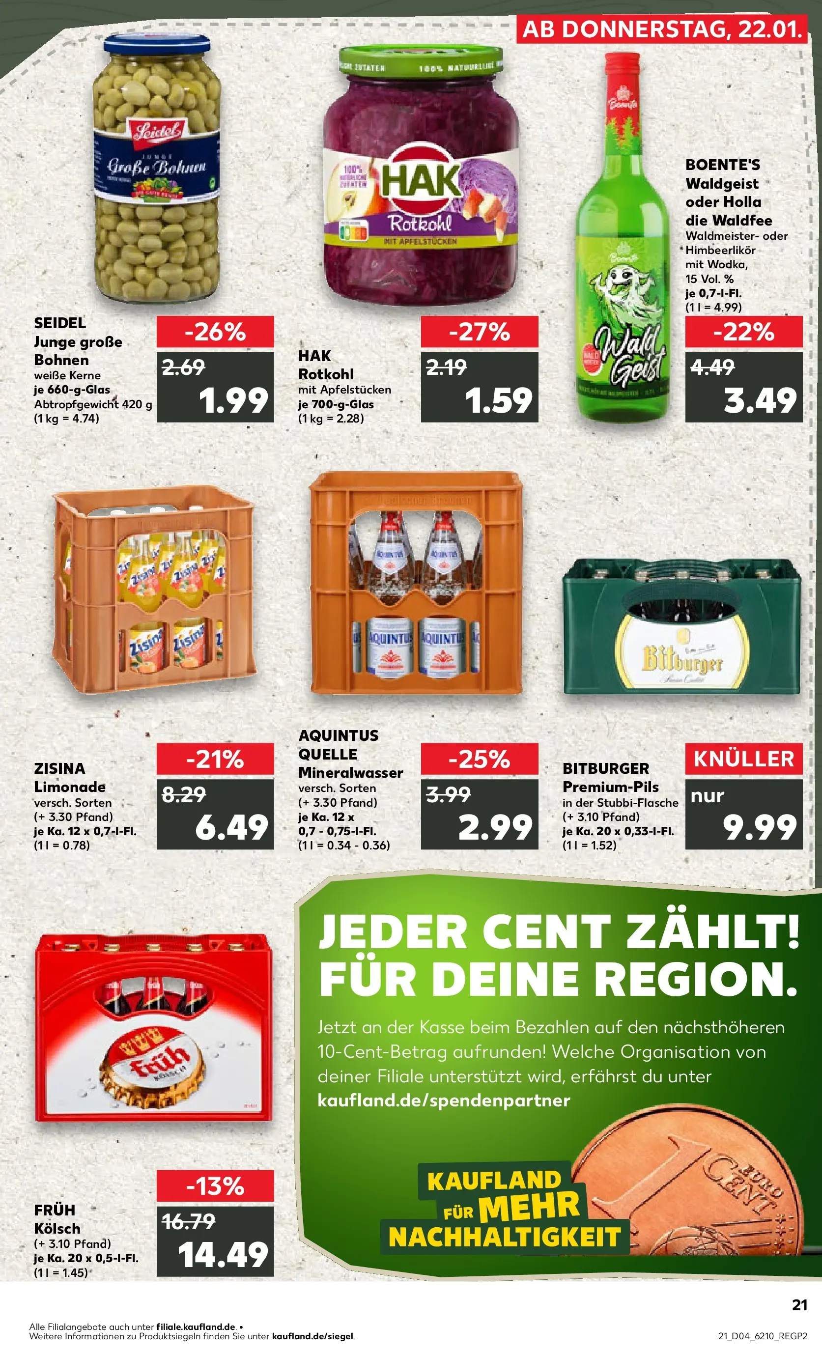 Prospekt Kaufland ab 25.01.2026 » Angebote Online zum Blättern | Seite: 21