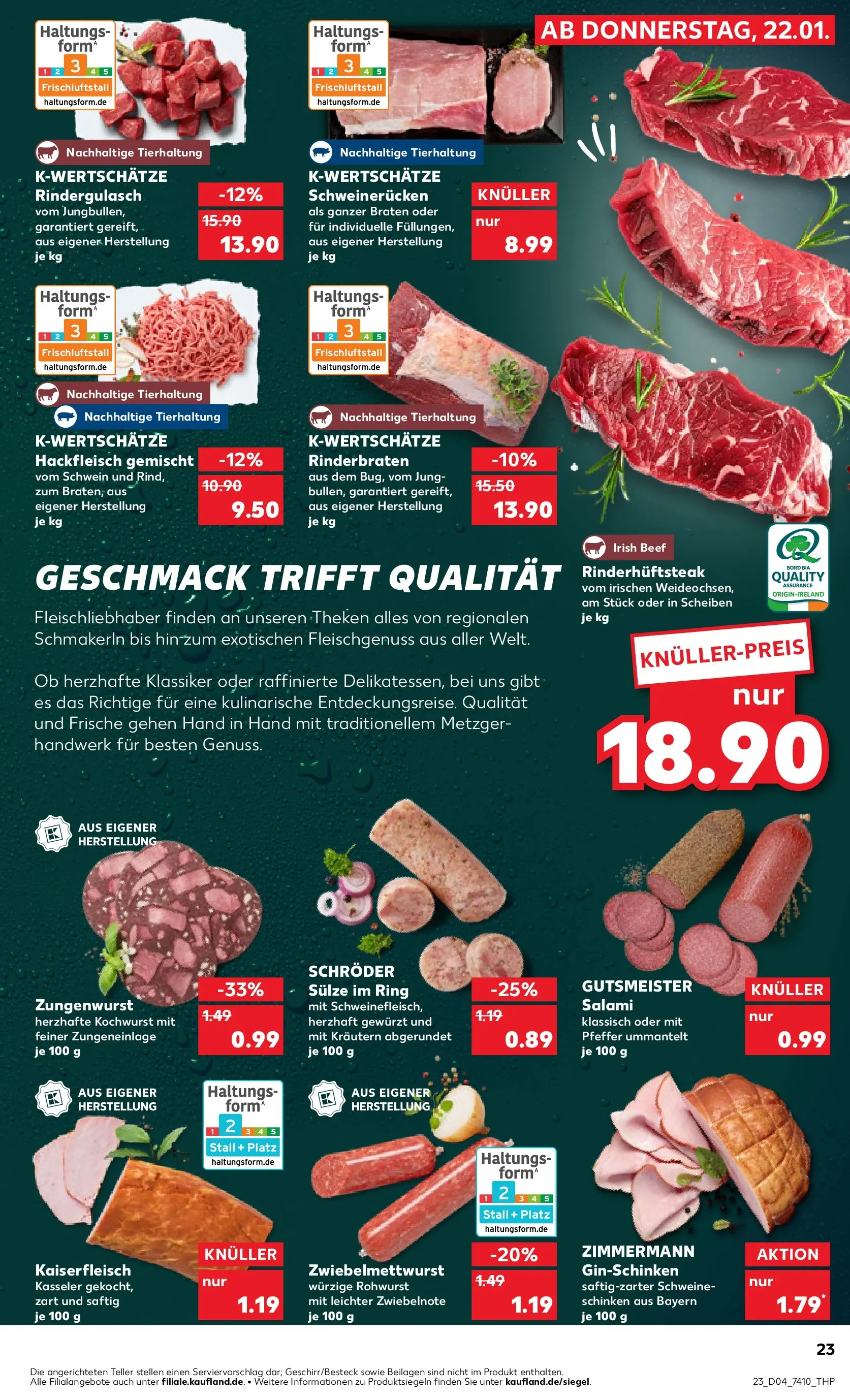 Prospekt Kaufland ab 25.01.2026 » Angebote Online zum Blättern | Seite: 23