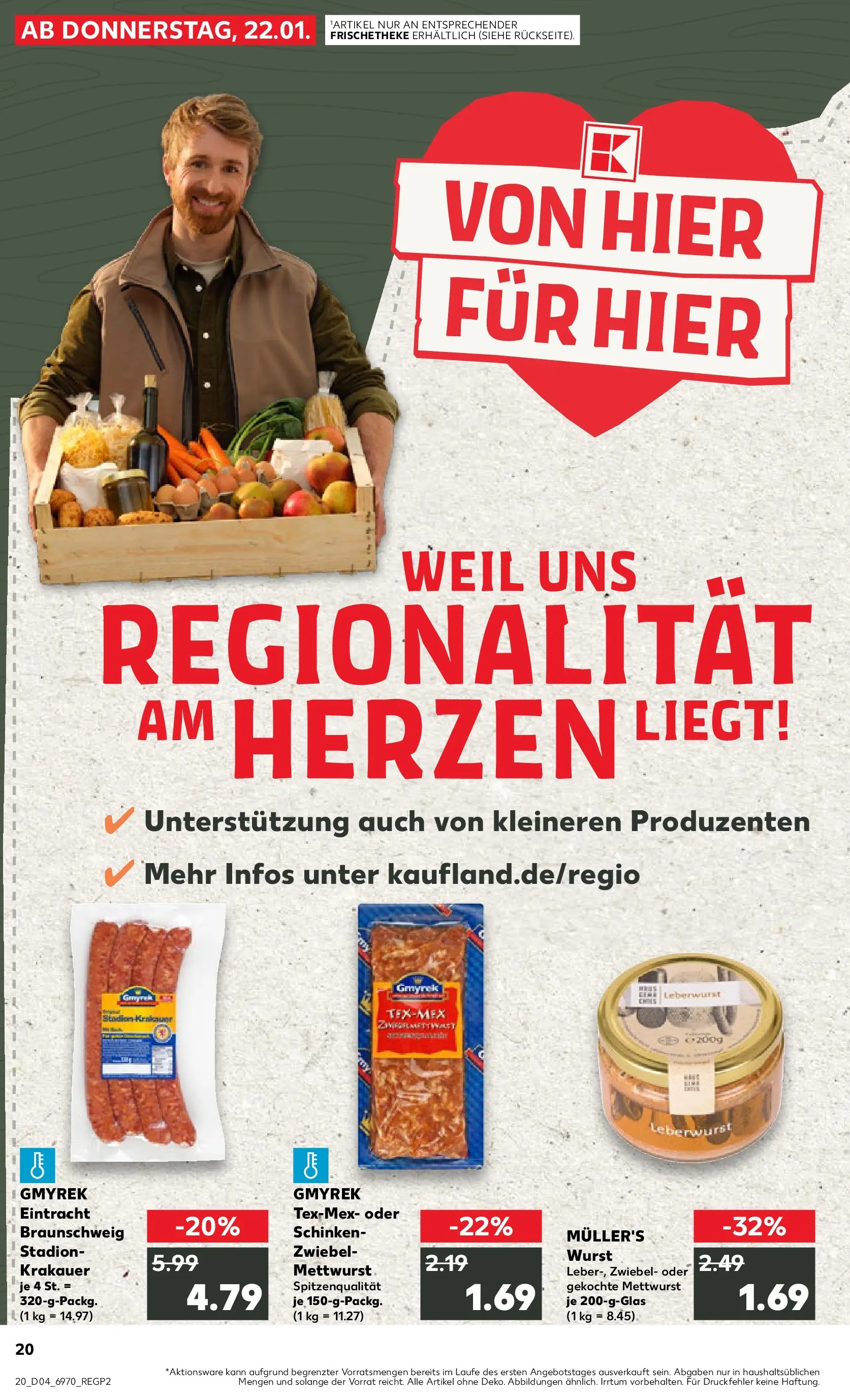Prospekt Kaufland ab 25.01.2026 » Angebote Online zum Blättern | Seite: 20
