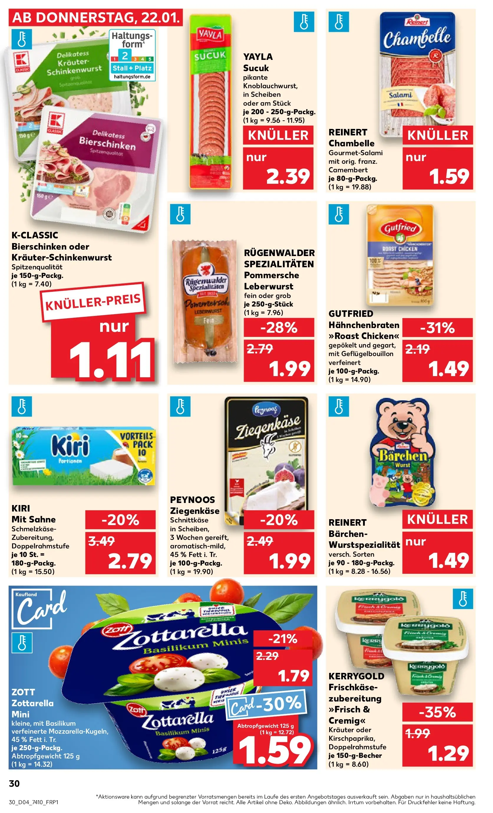 Prospekt Kaufland ab 25.01.2026 » Angebote Online zum Blättern | Seite: 30