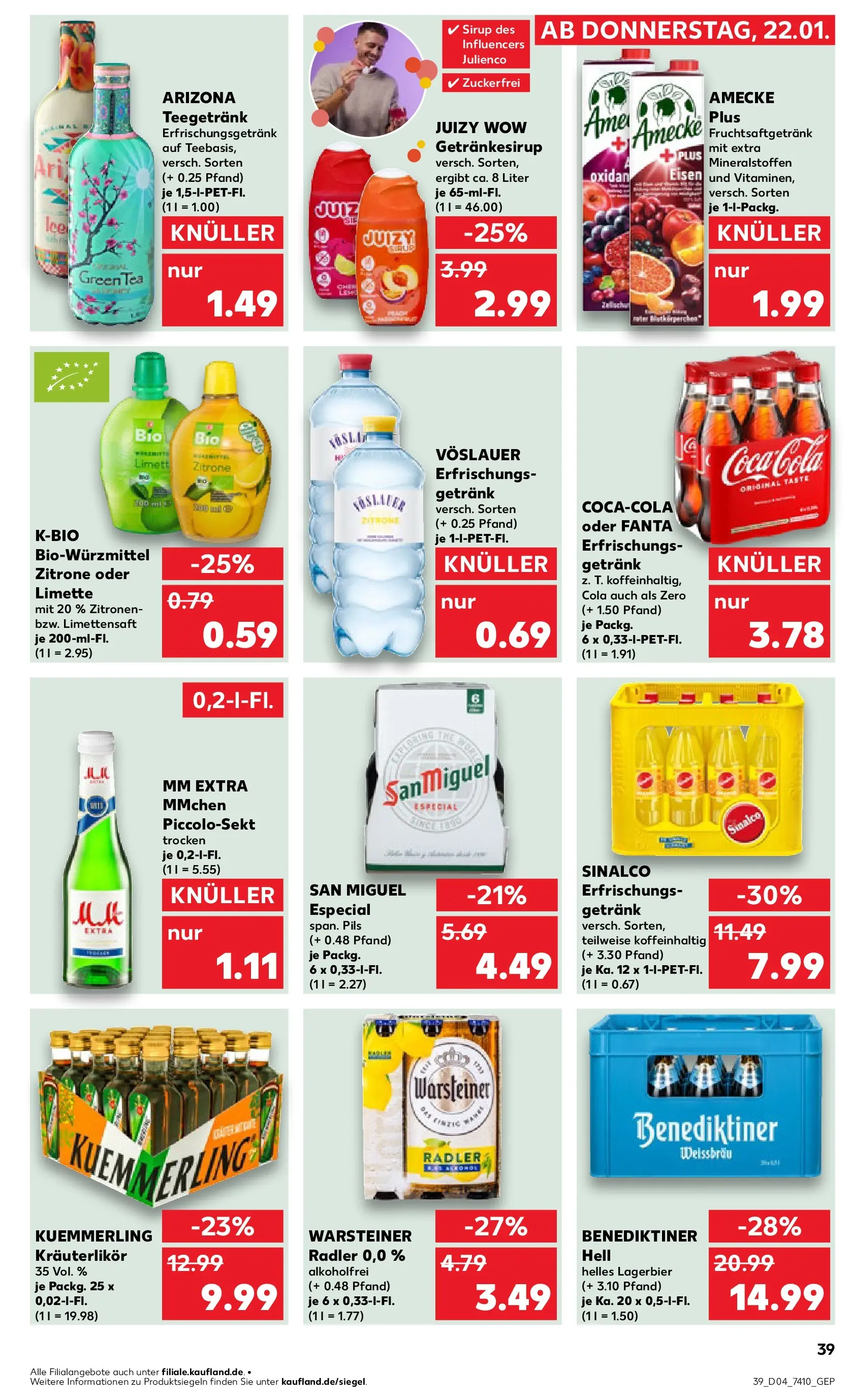 Prospekt Kaufland ab 25.01.2026 » Angebote Online zum Blättern | Seite: 39
