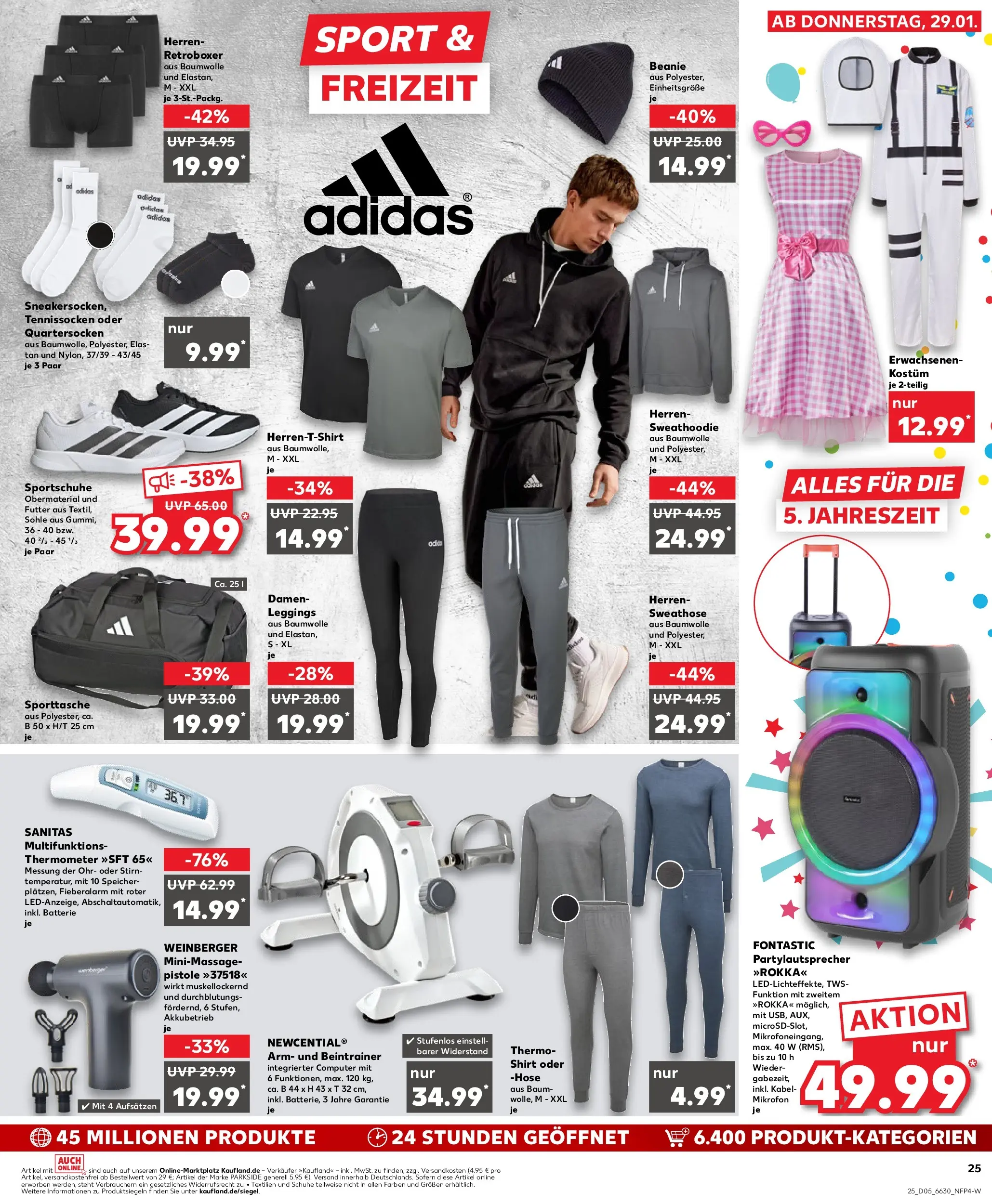 Prospekt Kaufland ab 29.01.2026 » Angebote Online zum Blättern | Seite: 25 | Produkte: Shirt, Mikrofon, Batterie, Hose