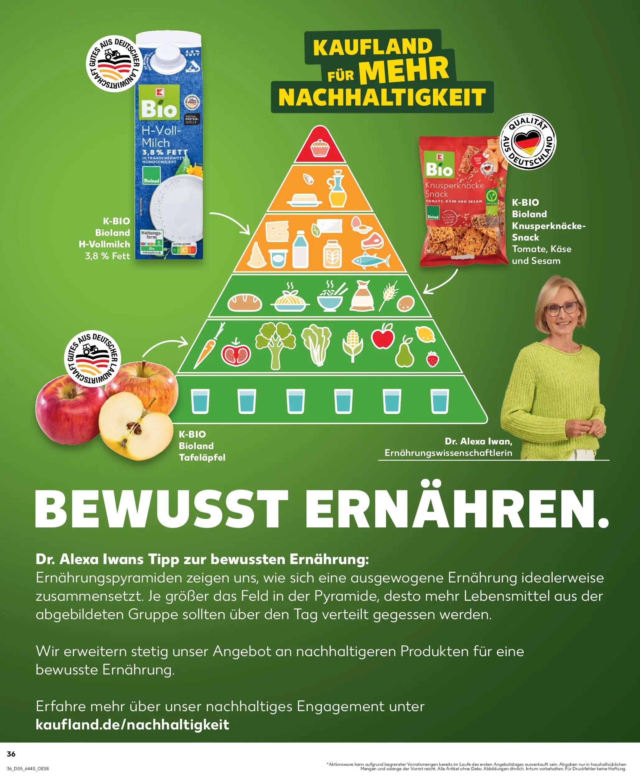 Prospekt Kaufland ab 28.01.2026 » Angebote Online zum Blättern | Seite: 36 | Produkte: Milch, Käse