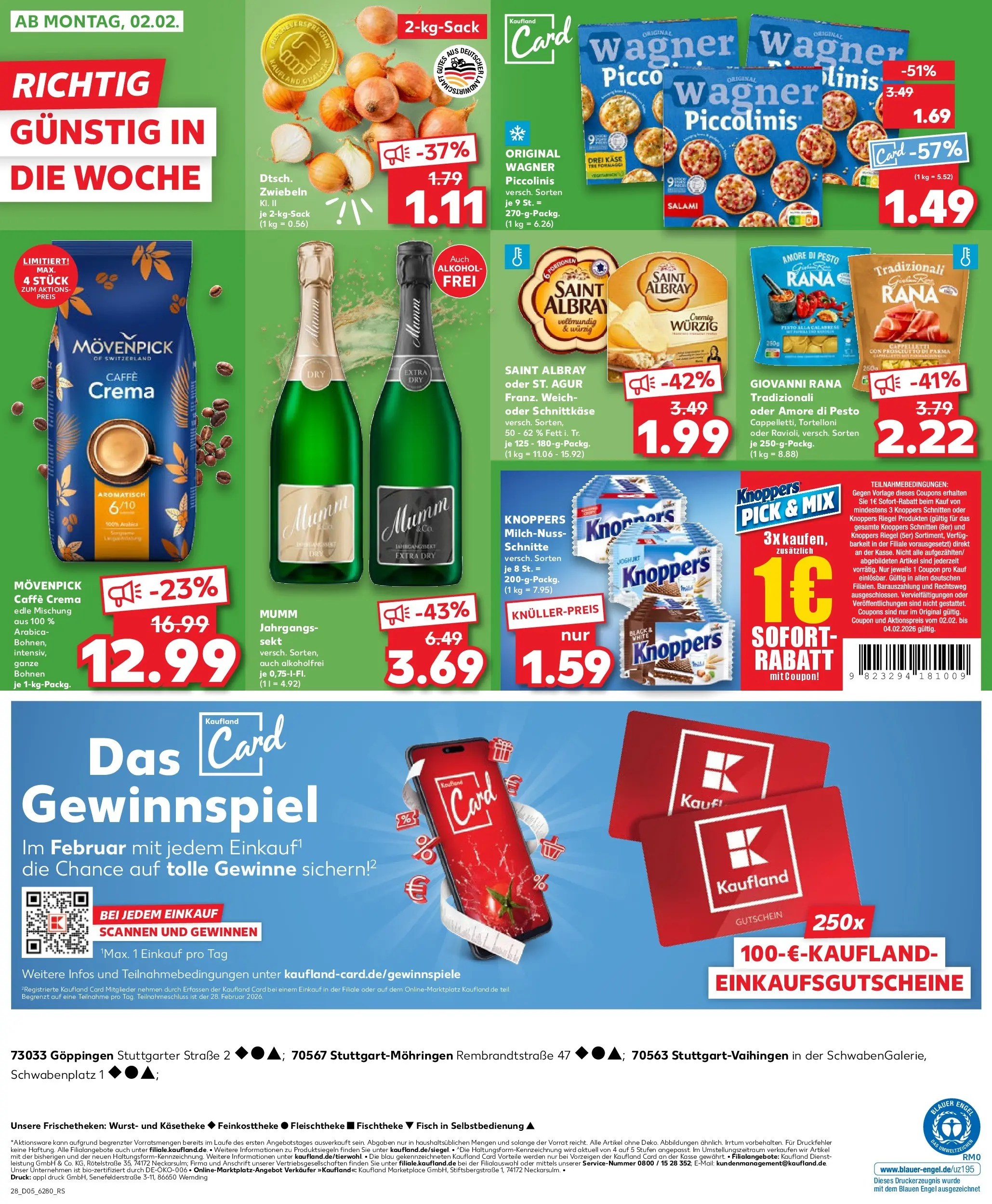 Prospekt Kaufland ab 28.01.2026 » Angebote Online zum Blättern | Seite: 28 | Produkte: Joghurt, Pasta, Salami, Pizza