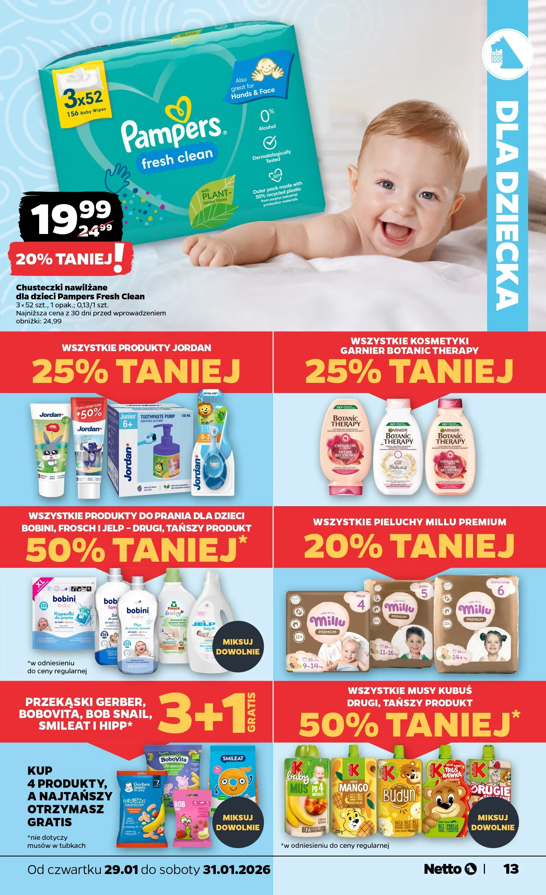 Netto - NETTO T05B ważne do 31.01.2026 od 28.01.2026 - Aktualne promocje | Strona: 13 | Produkty: Mango, Kosmetyki, Bób, Jabłka