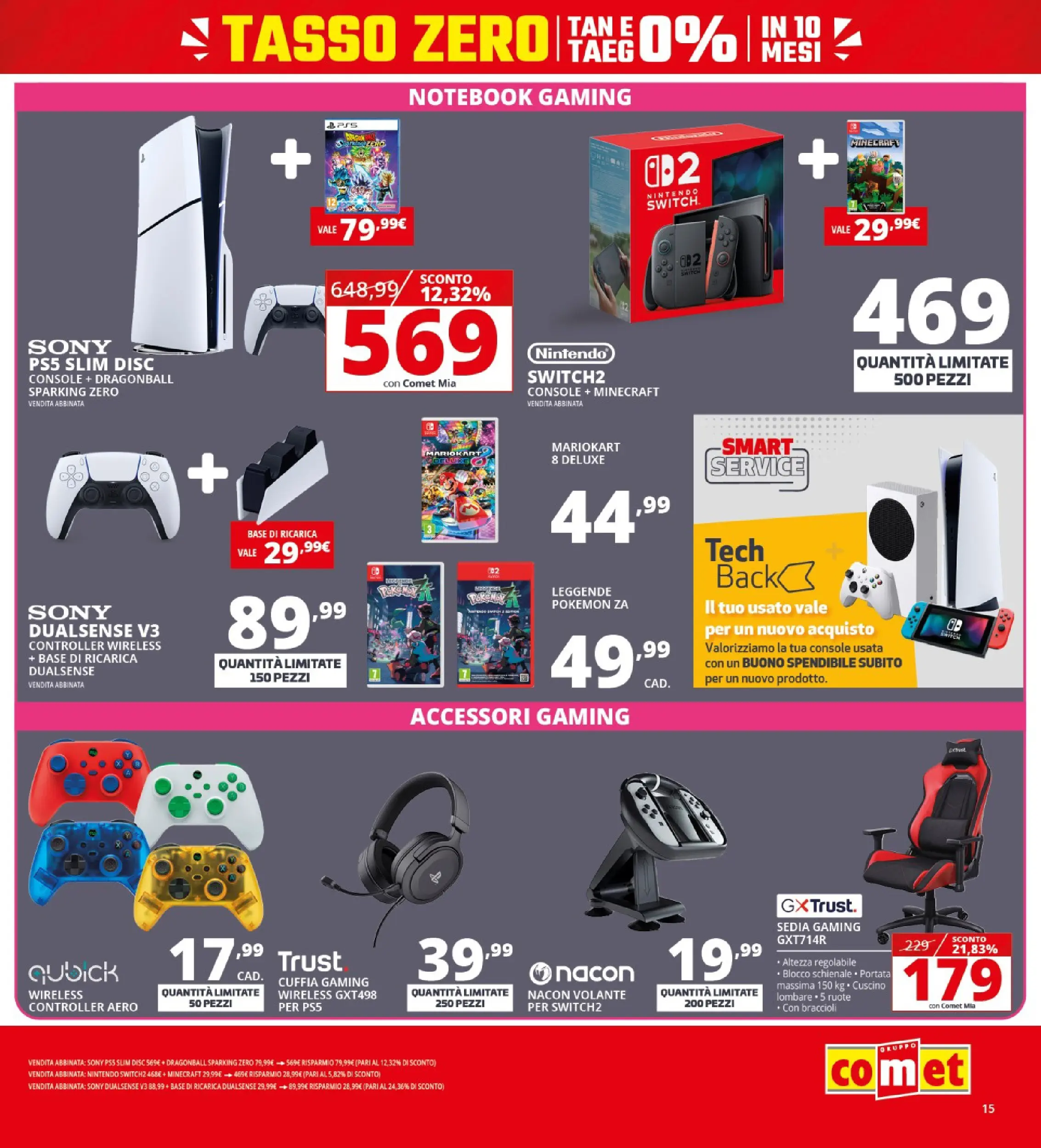 Nuovo Comet - Saldi da Comet! dal 21/01/2026 > offerte anteprima 🛍️ | Pagina: 15 | Prodotti: Notebook, Braccioli, Cuscino, Sedia