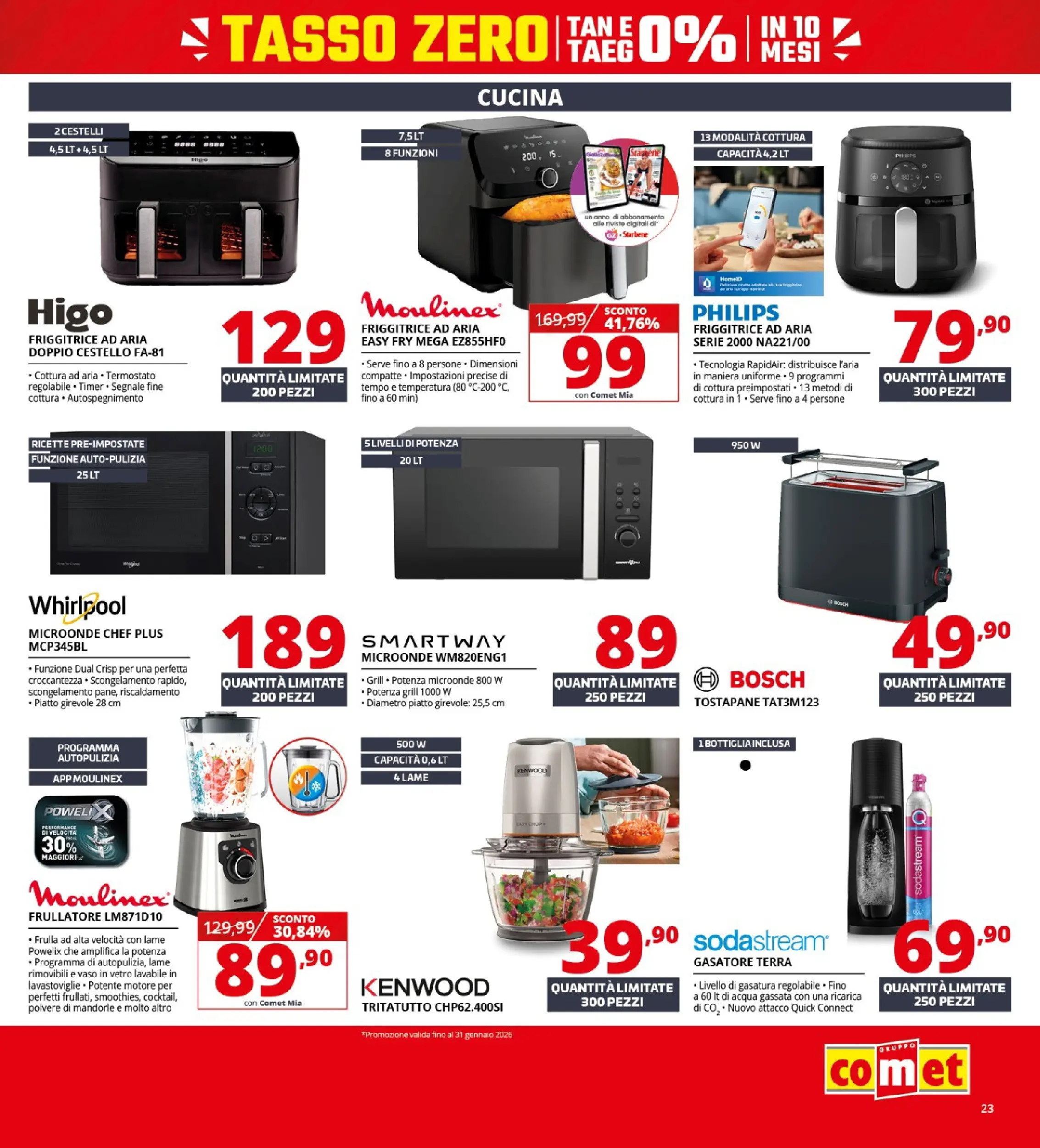 Nuovo Comet - Saldi da Comet! dal 21/01/2026 > offerte anteprima 🛍️ | Pagina: 23 | Prodotti: Gasatore, Piatto, Bottiglia, Vaso