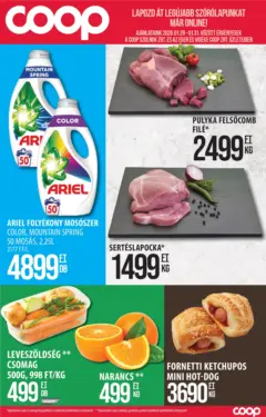 COOP Szolnok Akciós újság Vecsés - amely érvényes a következő dátumtól: 29.01.2026