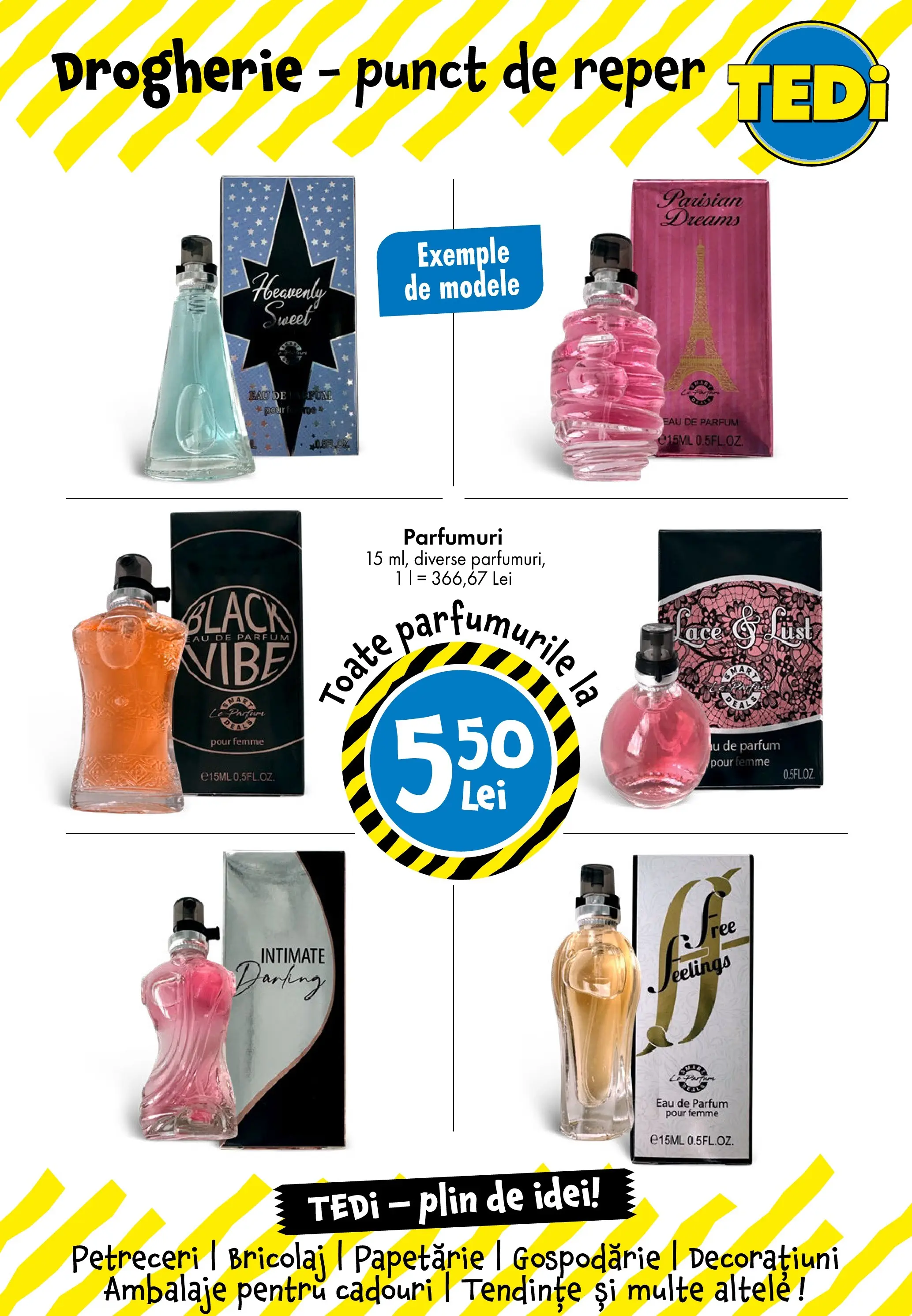 Catalog TEDi - Voluntari - Oferta 27.01.2026 - 03.02.2026 | Pagină: 16 | Produse: Parfum